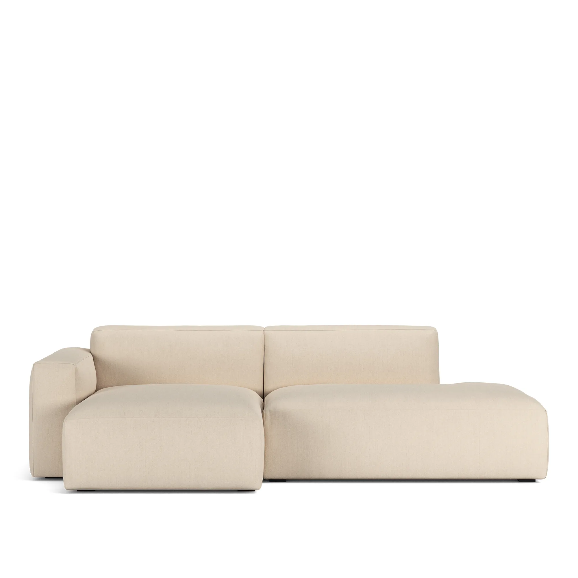 Brick 2-seters sofa sjeselong åpen ende høyre - 1