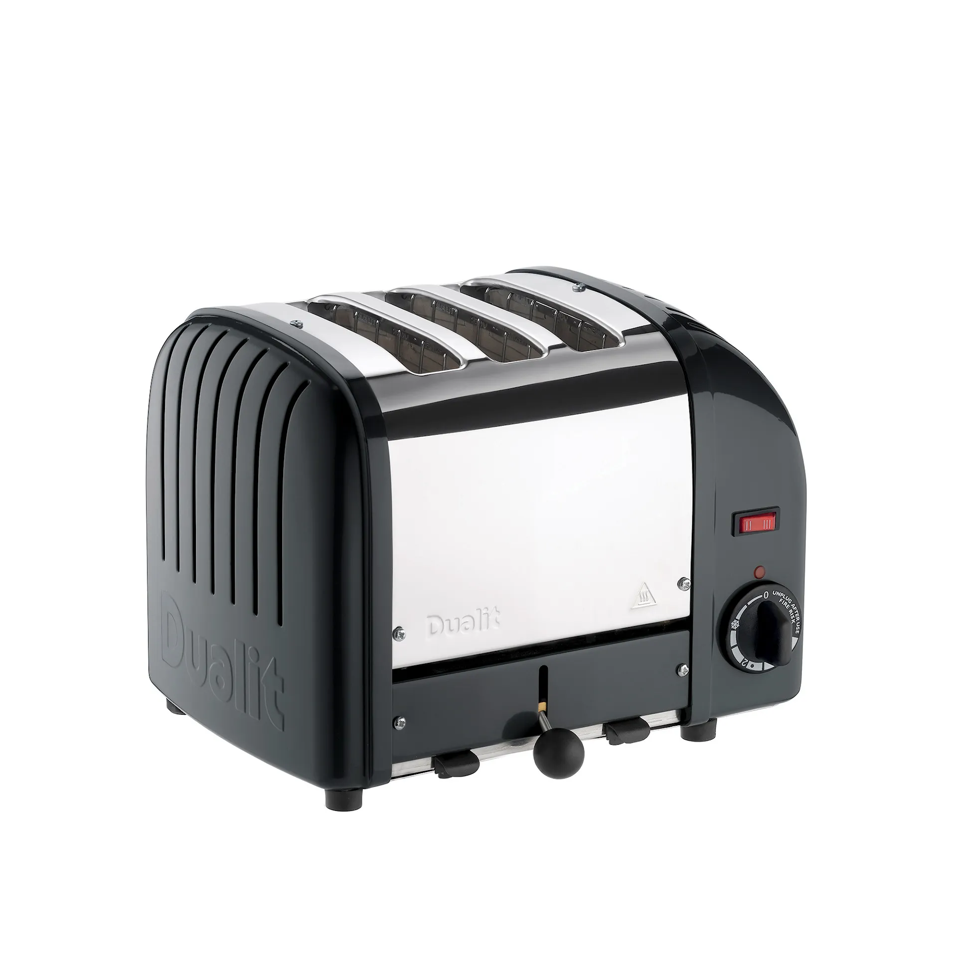 Dualit Toaster Classic Combi (2+1) 3 Plater Svart Matt + Ristingrist - Dualit - NO GA