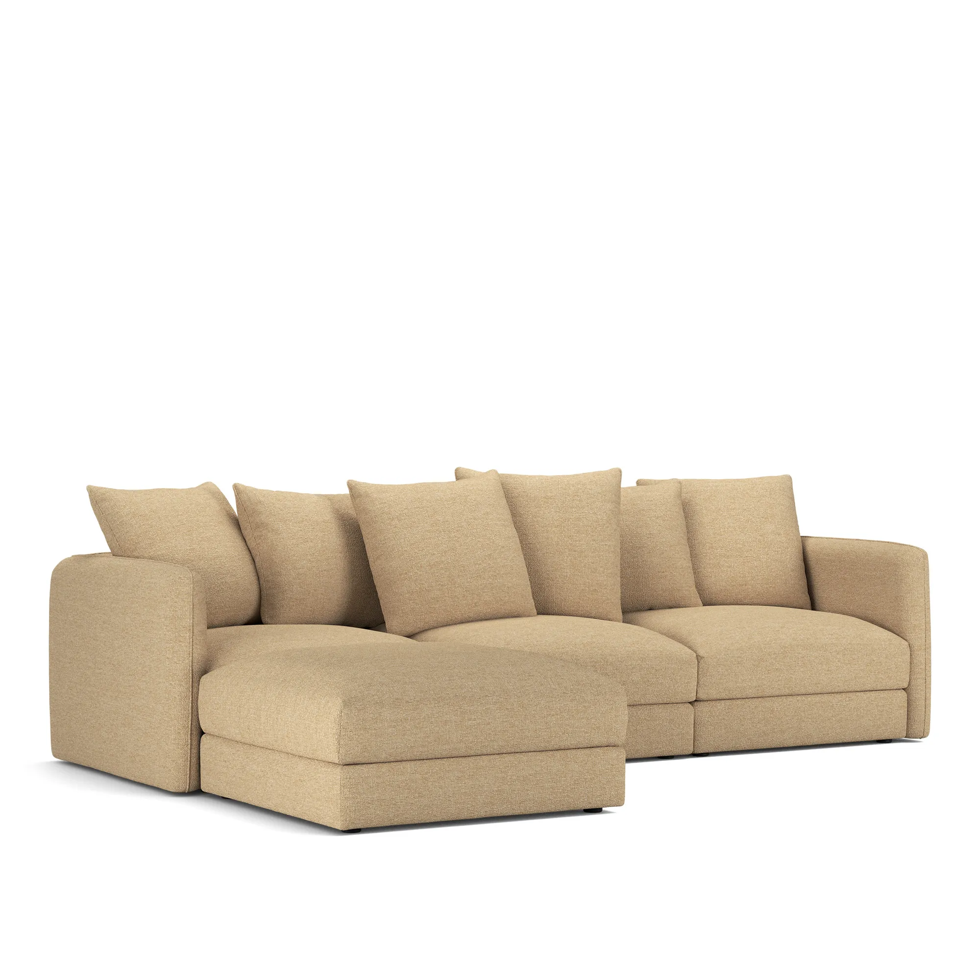 Pavarotti 01 3-seters sofa med fotskammel - 4
