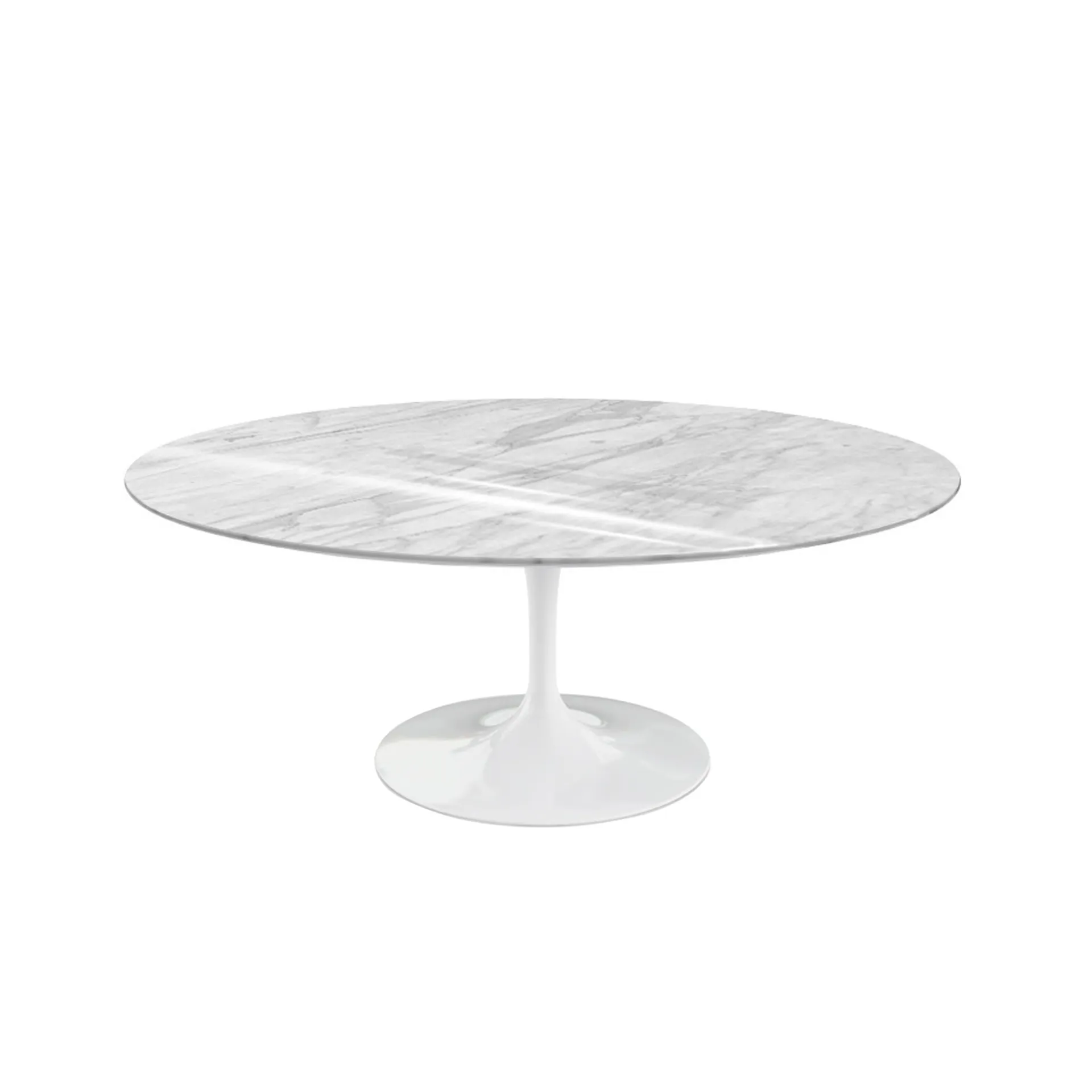 Saarinen Oval Table White  - Sofabord - Knoll - Eero Saarinen - NO GA