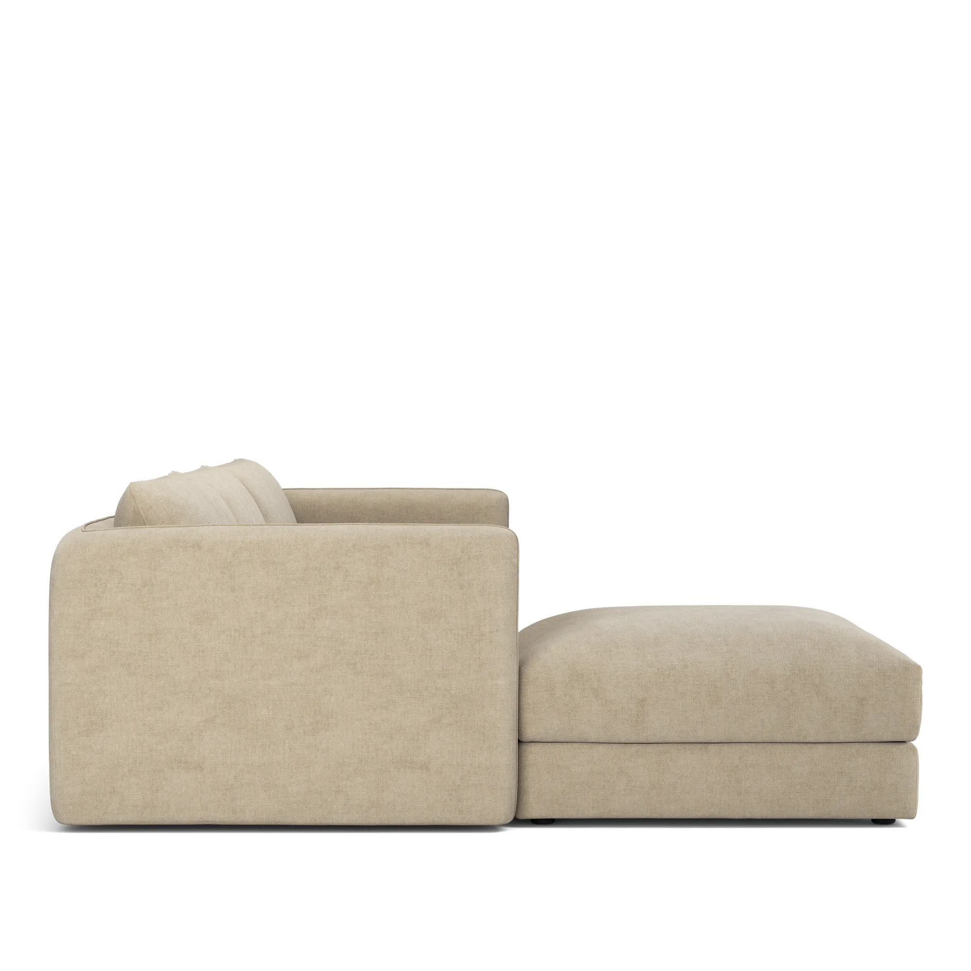 Pavarotti 03 3-seters sofa med fotskammel - 5