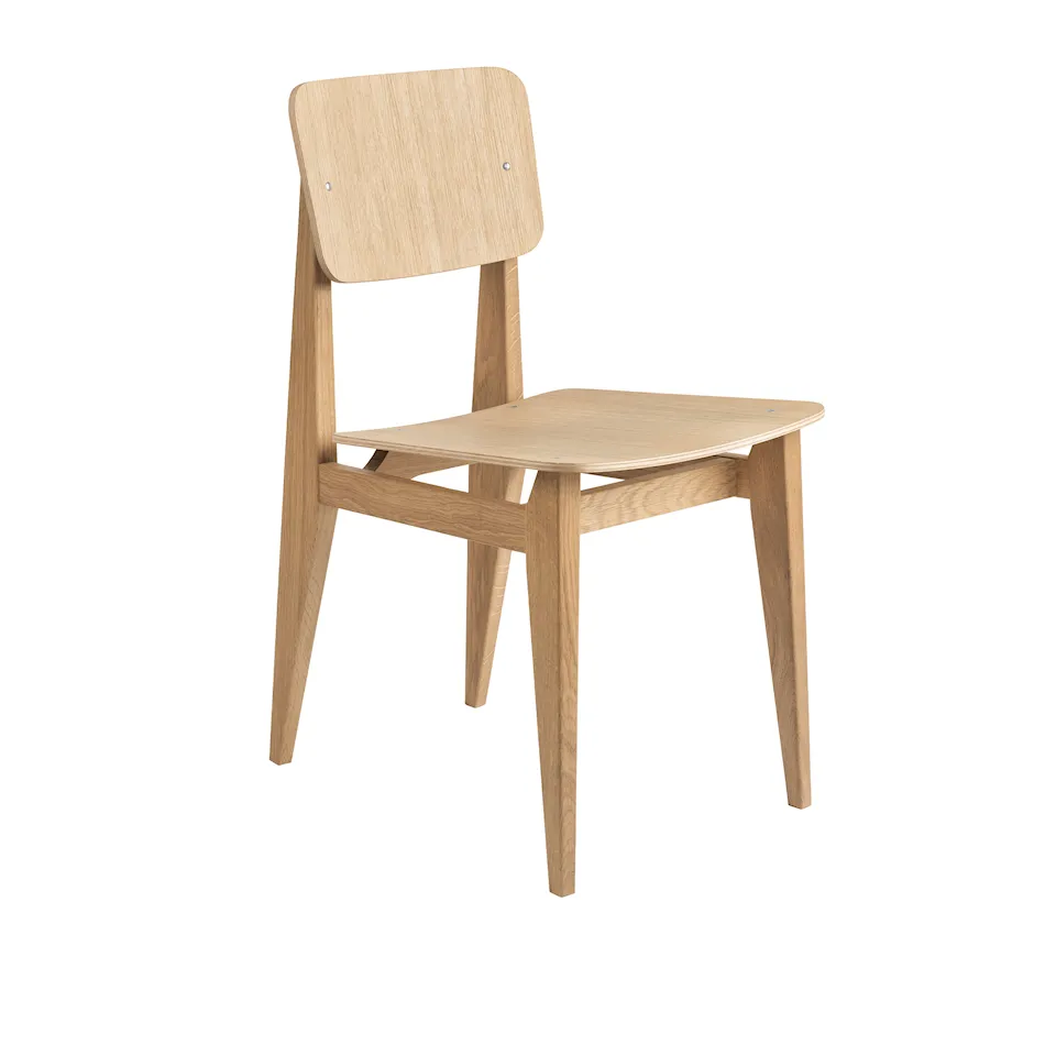 C-Chair spisestuestol finér