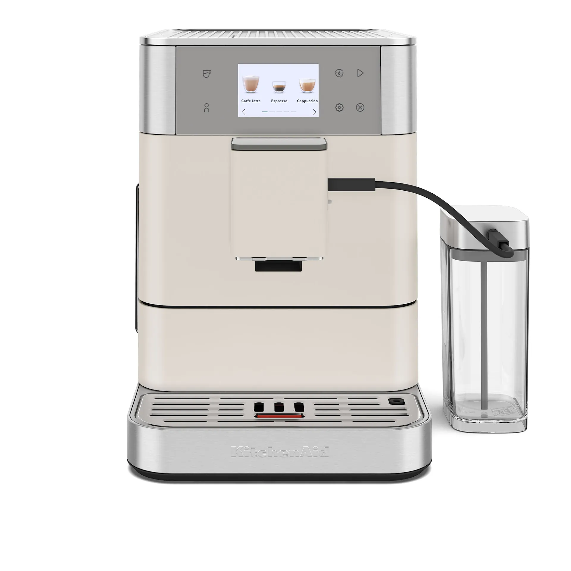 Helautomatisk espressomaskin KF7 porselen hvit 5KES8557EPL - KitchenAid - NO GA