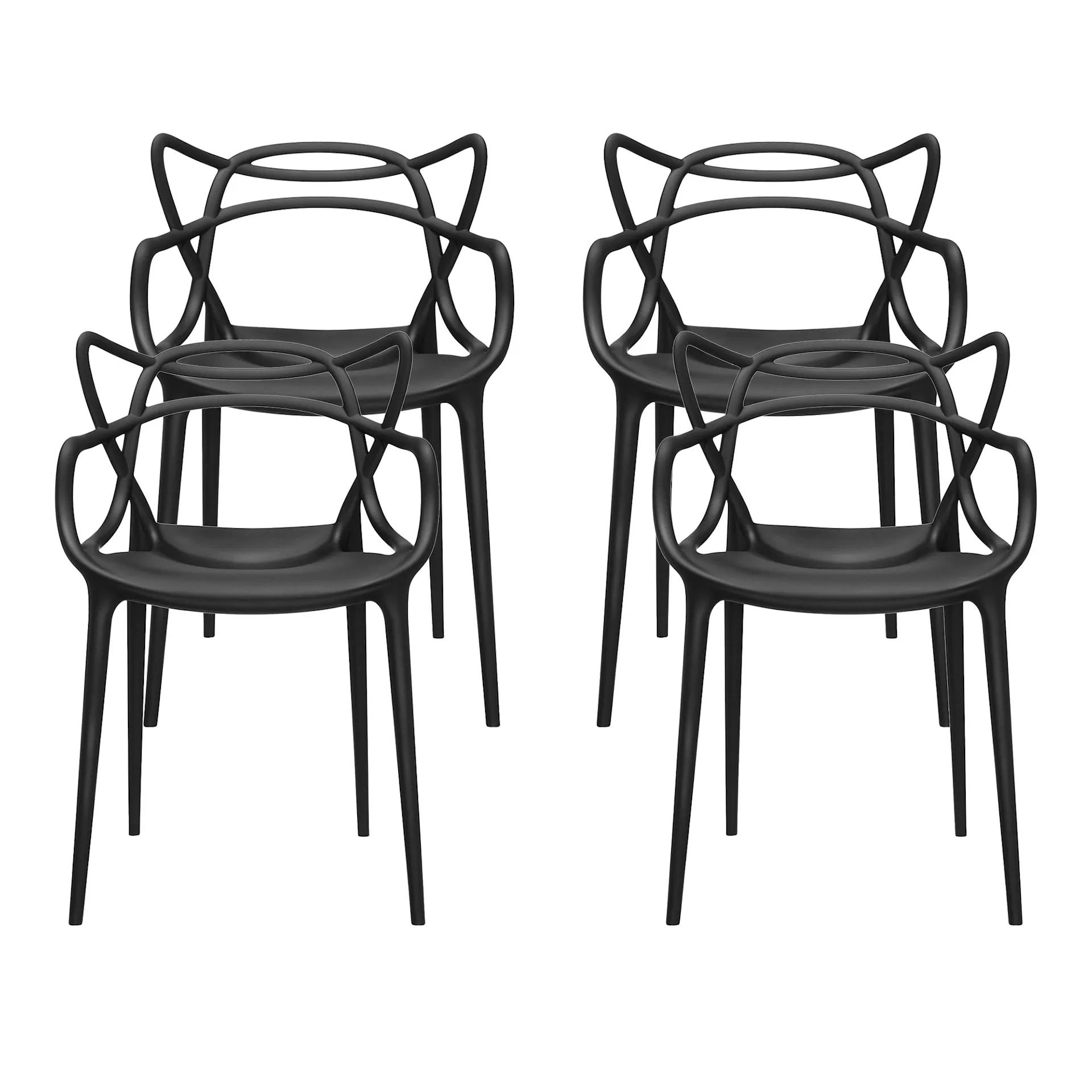 Masters Chair 4-pakning - Kartell - Philippe Starck - NO GA