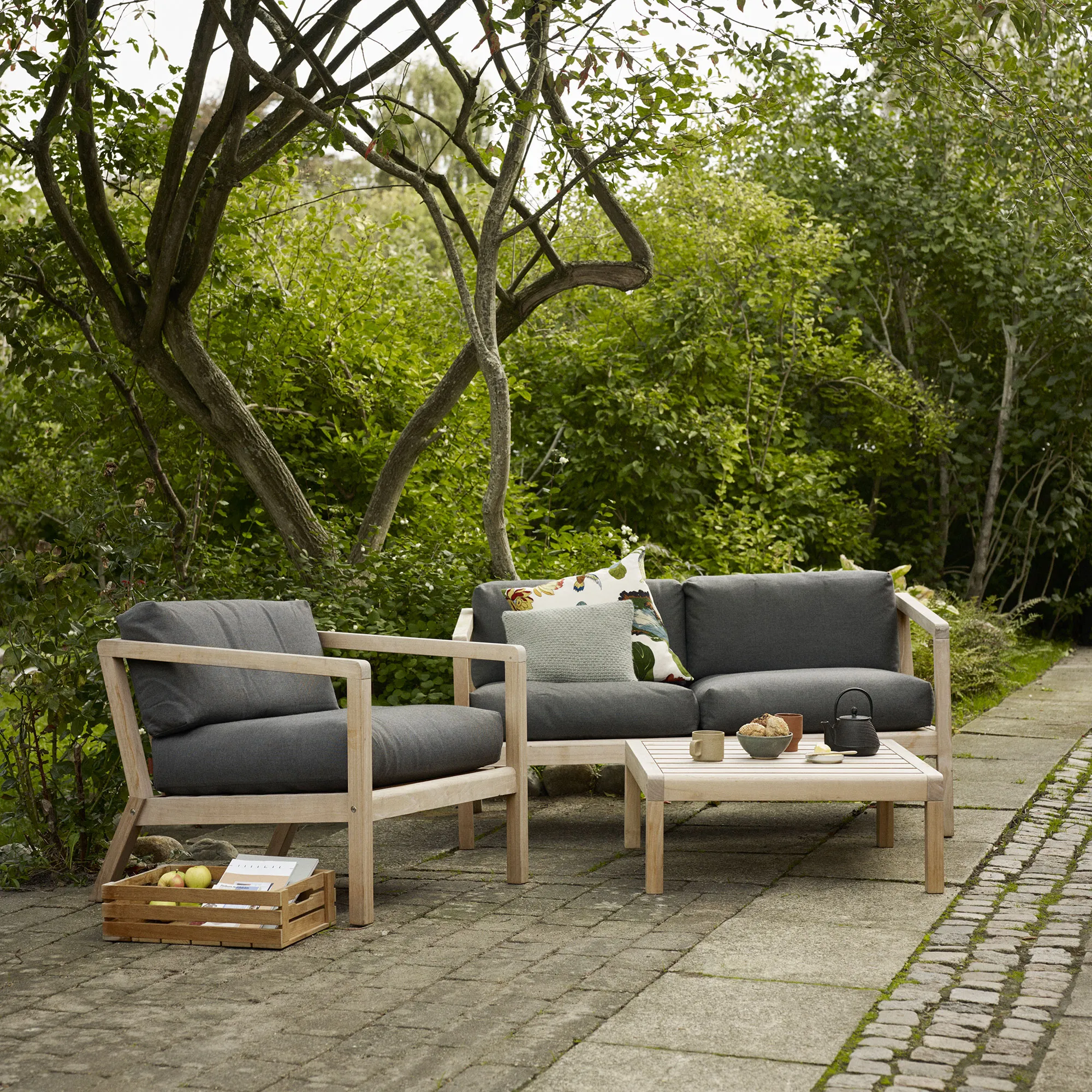 Virkelyst 3-seters utesofa - 2