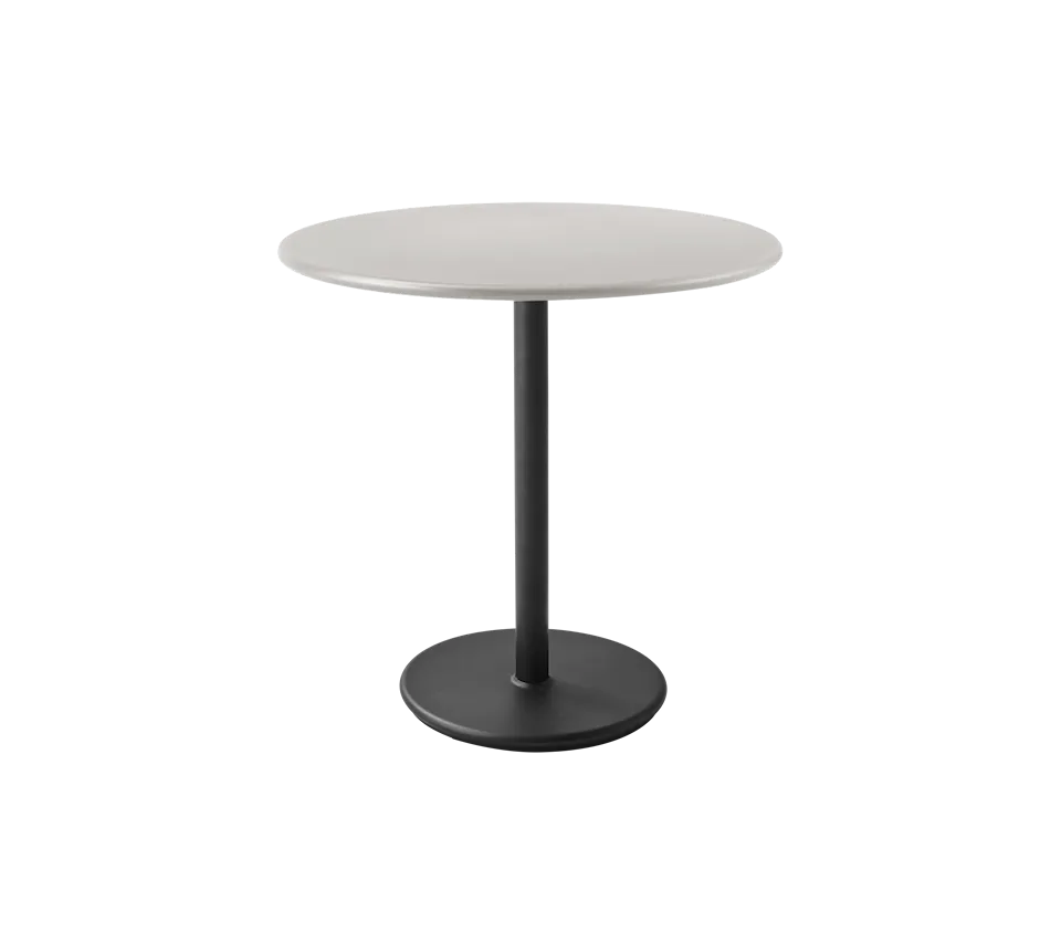 Go kafébord dia. 80 cm Lava Grey