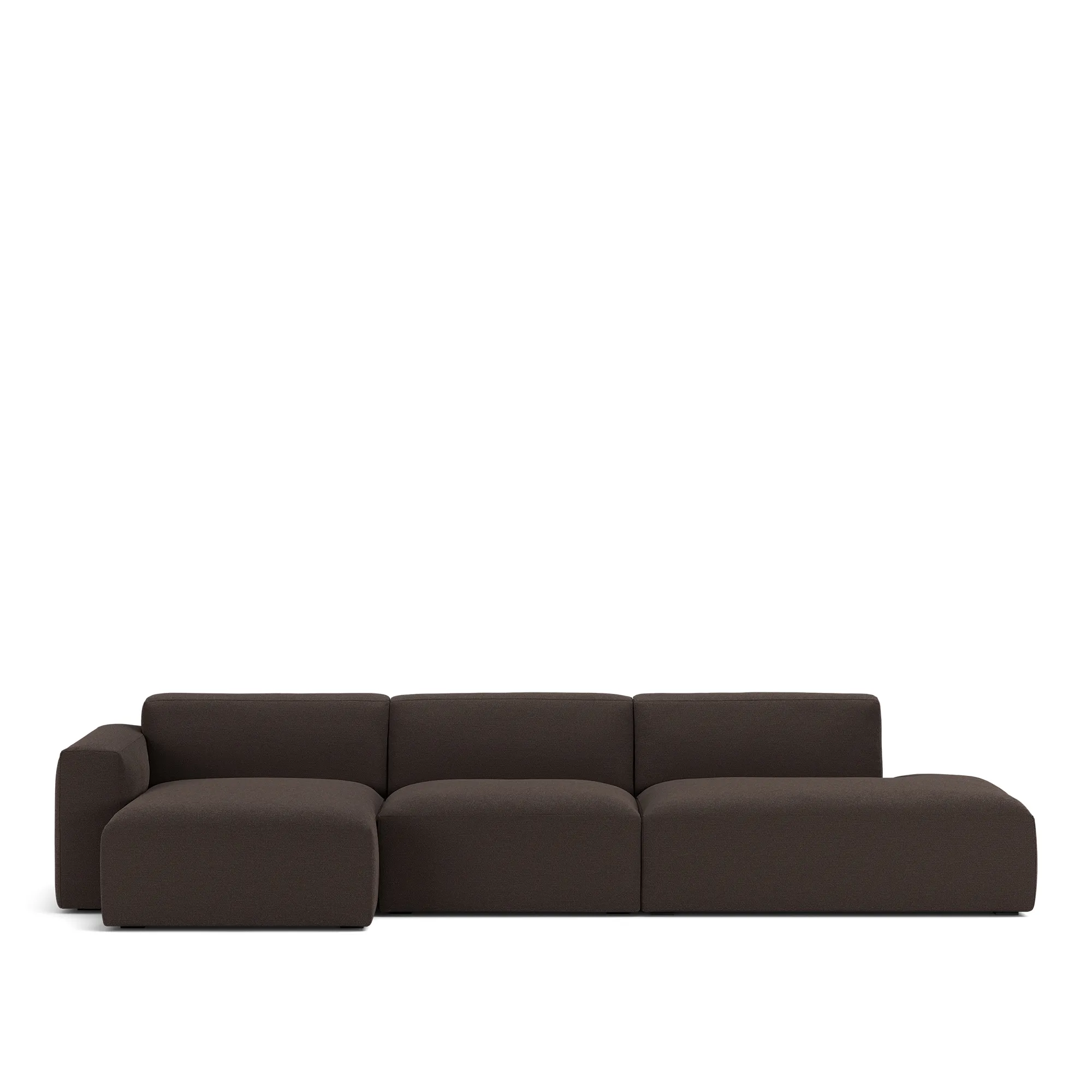 Brick 3-seters sofa sjeselong åpen ende høyre - 1