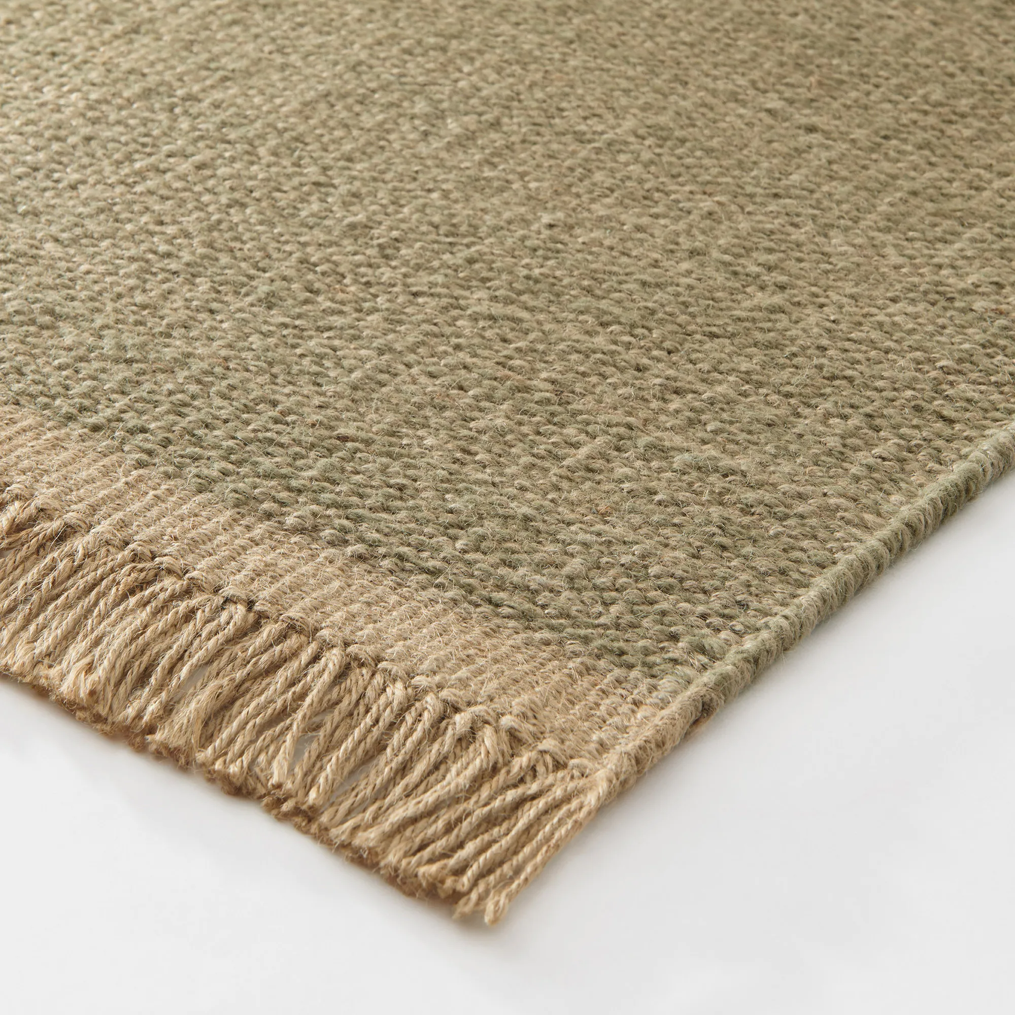 Desert Fern ull- og juteteppe - 7