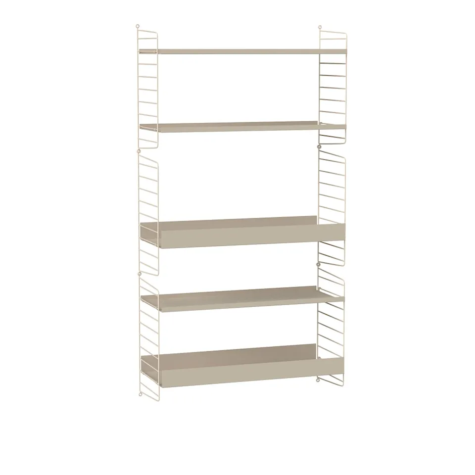 Barneroms hyllesystem B beige