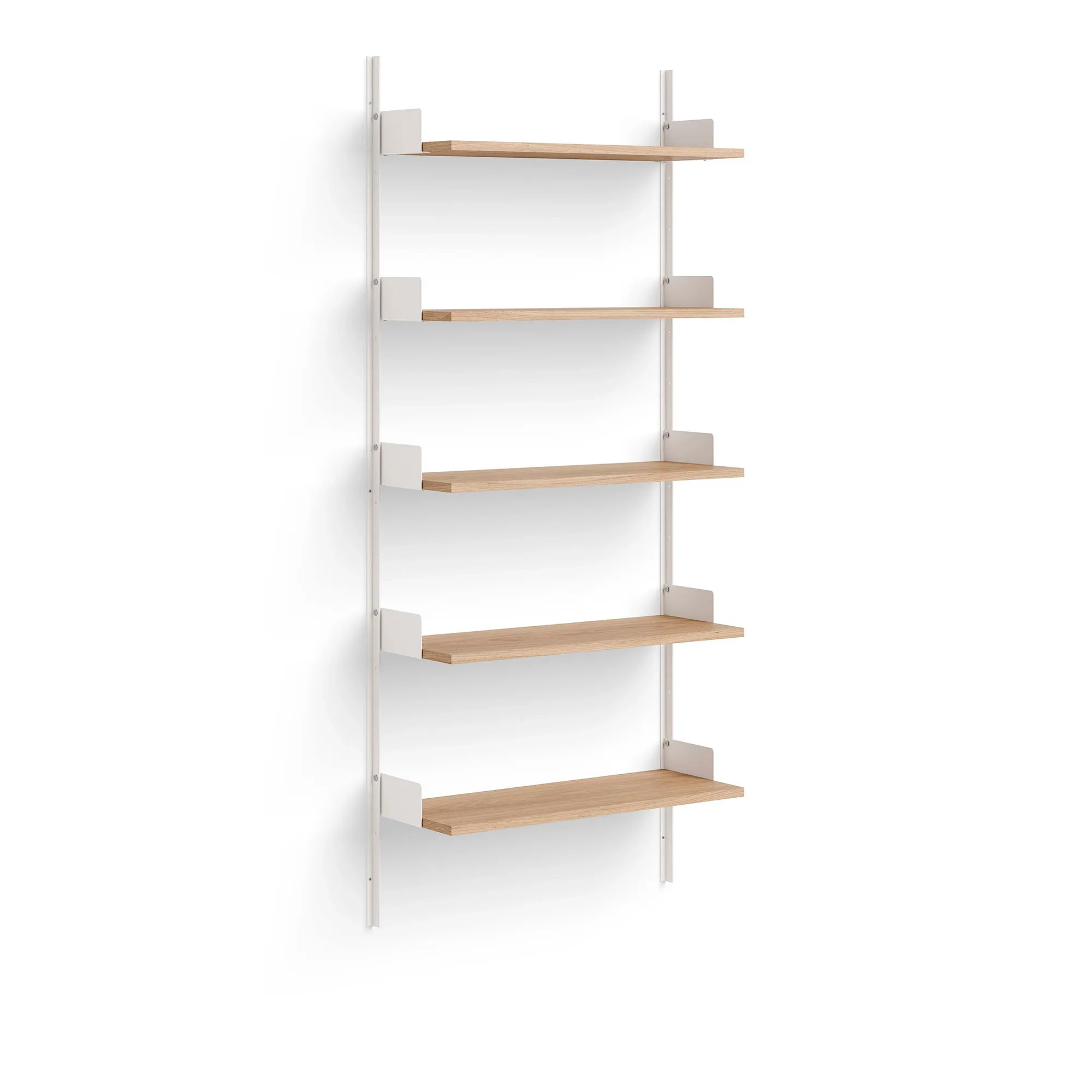 New Works Wall Shelf 190 - Black Ash/Black - 1