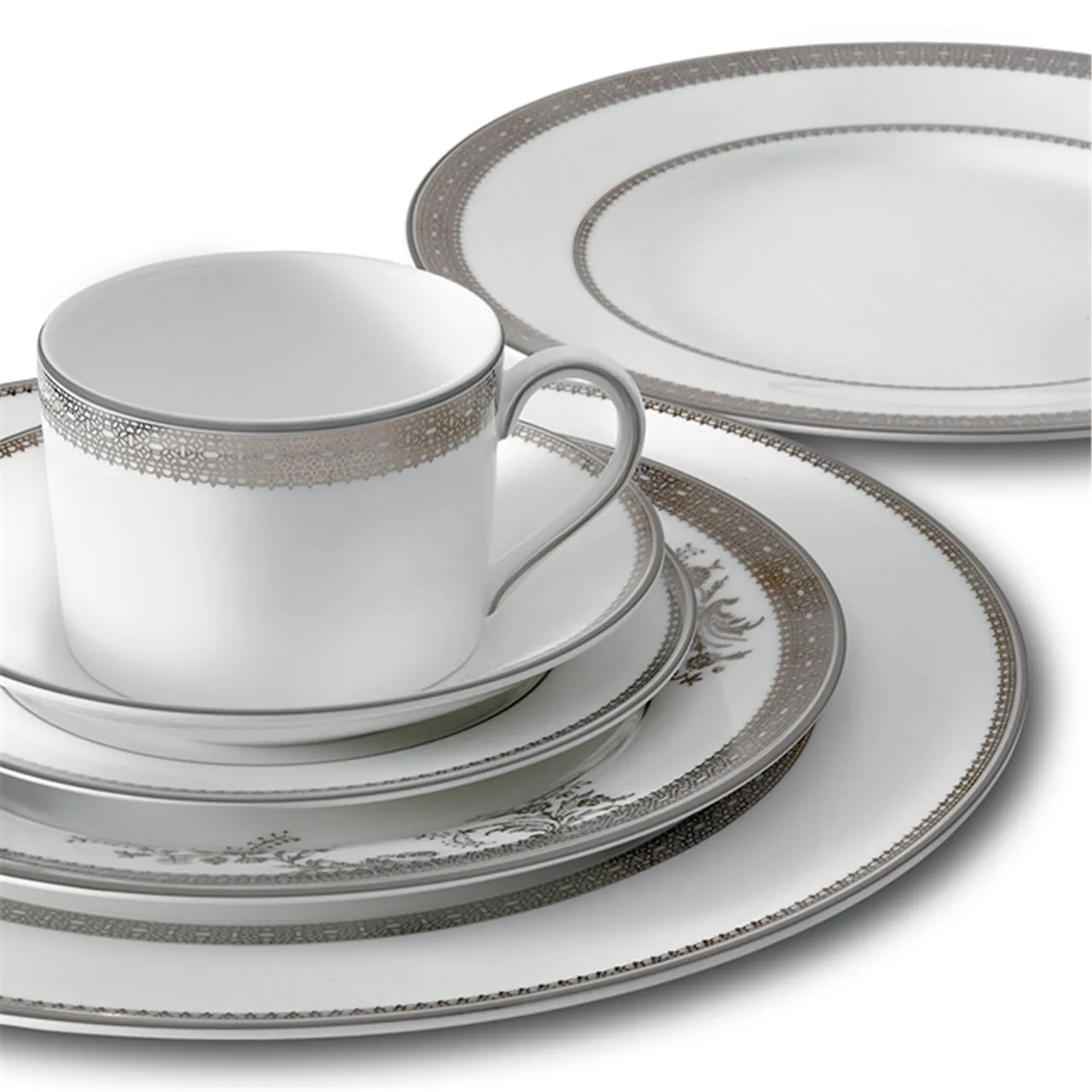 Vera Wang Lace Platinum Side Plate