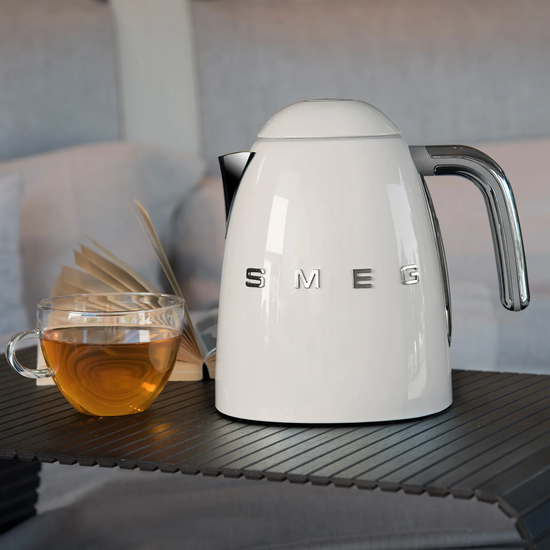 Smeg Variable Temperature Kettle Cream - Smeg - NO GA