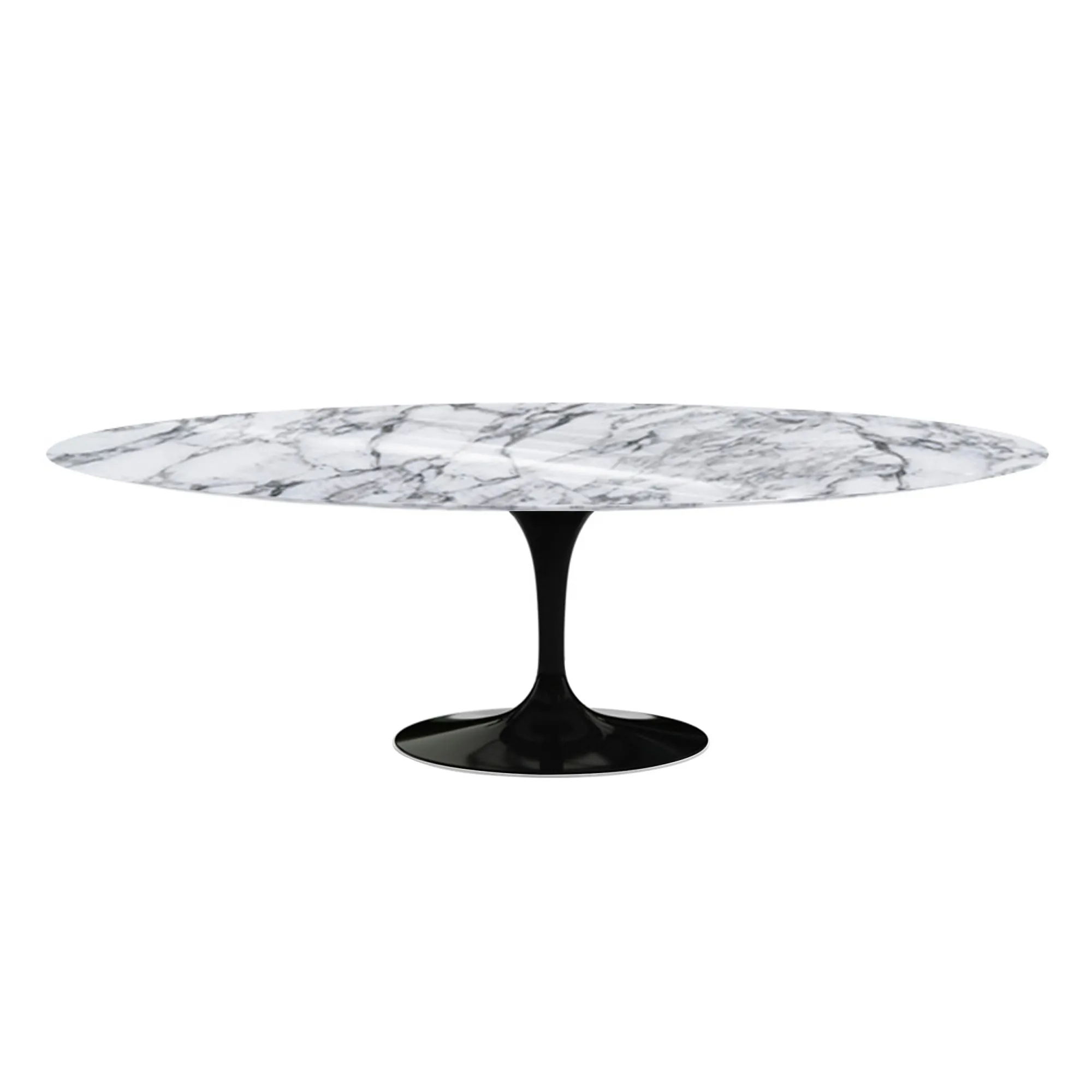 Saarinen Oval spisebord 244 cm Black - 1