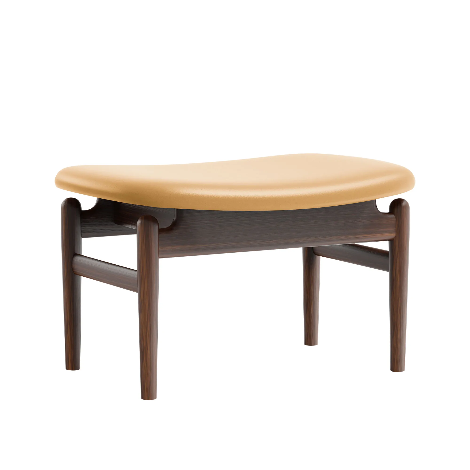 Chieftain fotskammel Walnut - 1