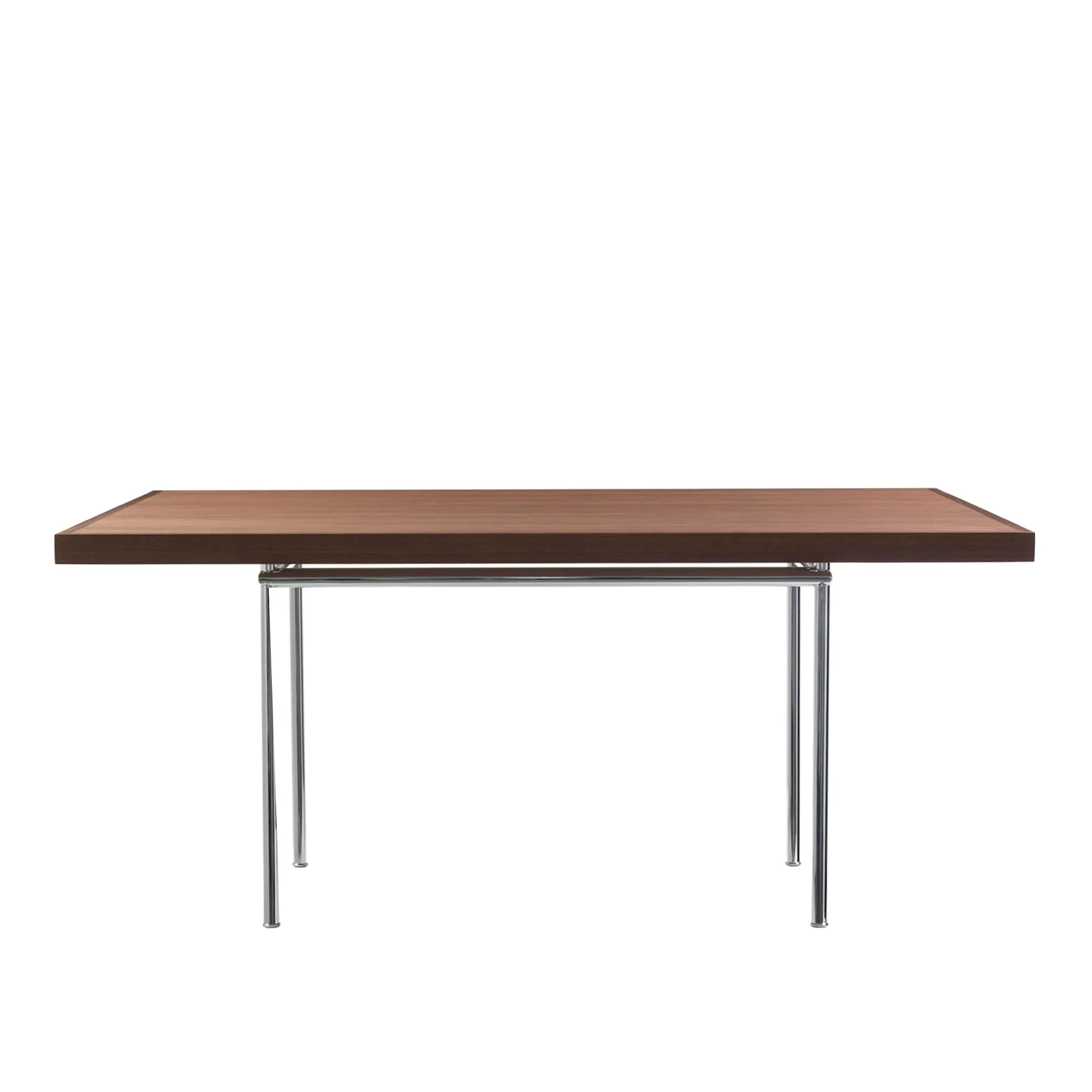 LC12 La Roche Table Chrome Steel Base 120 X 80 cm - Cassina - Le Corbusier - NO GA