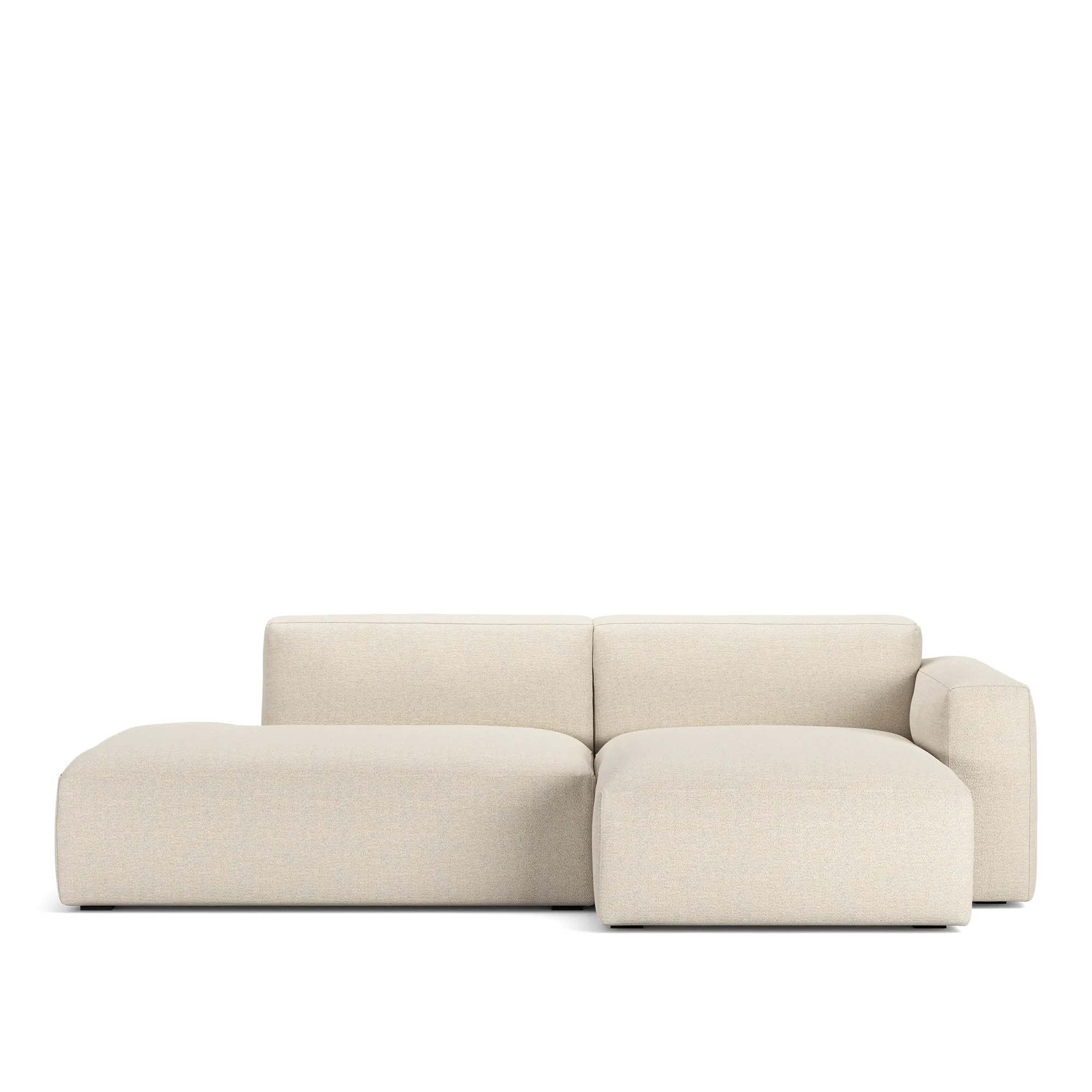 Brick 2-seters sofa sjeselong åpen ende venstre - 1