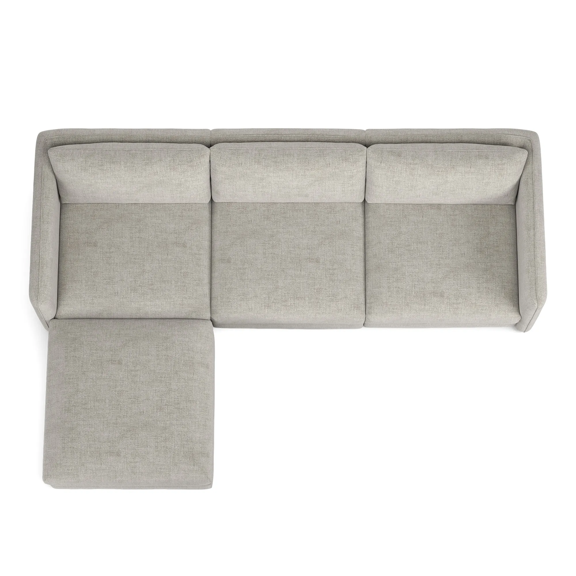 Pavarotti 03 3-seters sofa med fotskammel - 8