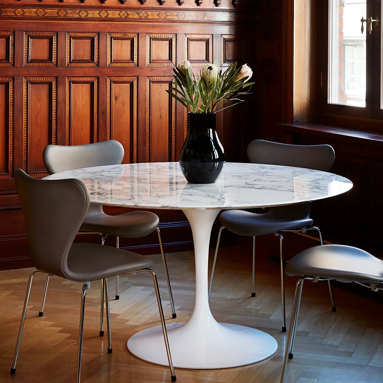 Saarinen Round Table White - Spisebord