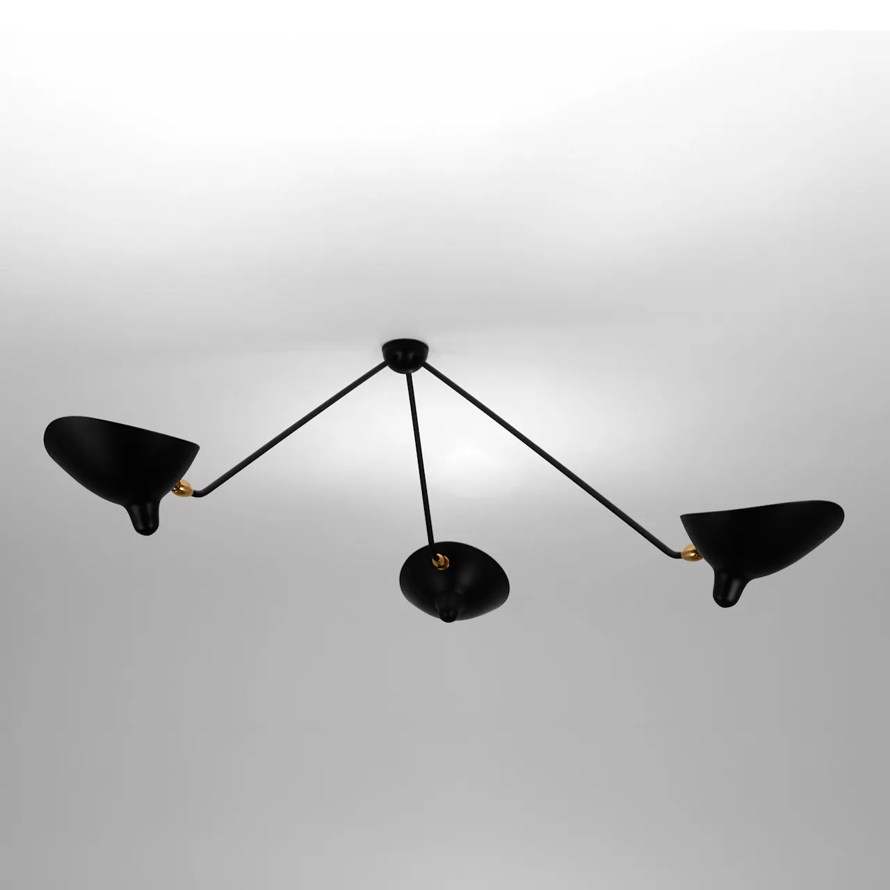 Spider taklampe
