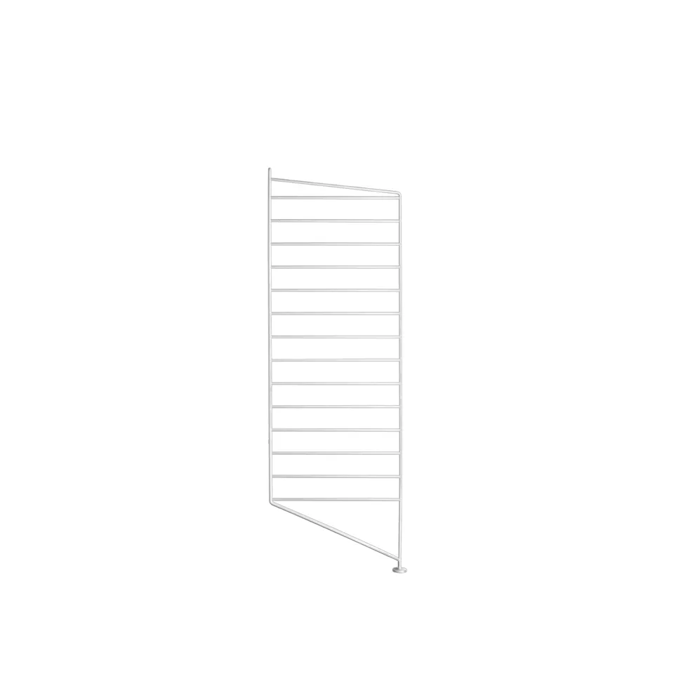 Gulvgavl 85x30cm 1-pack hvit
