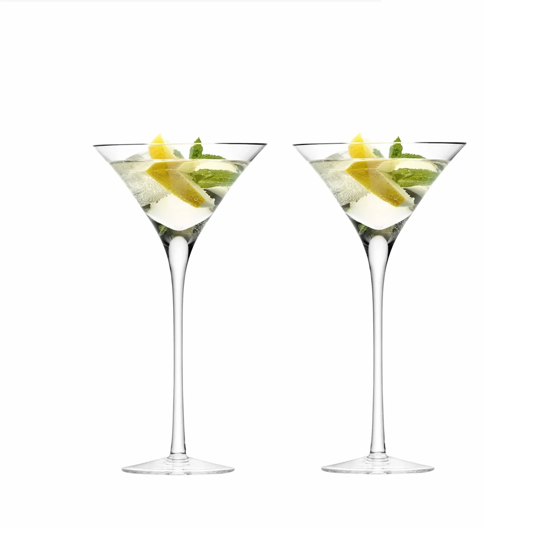 Bar Cocktail Glass 275ml Clear, Set of 2 - LSA International - NO GA