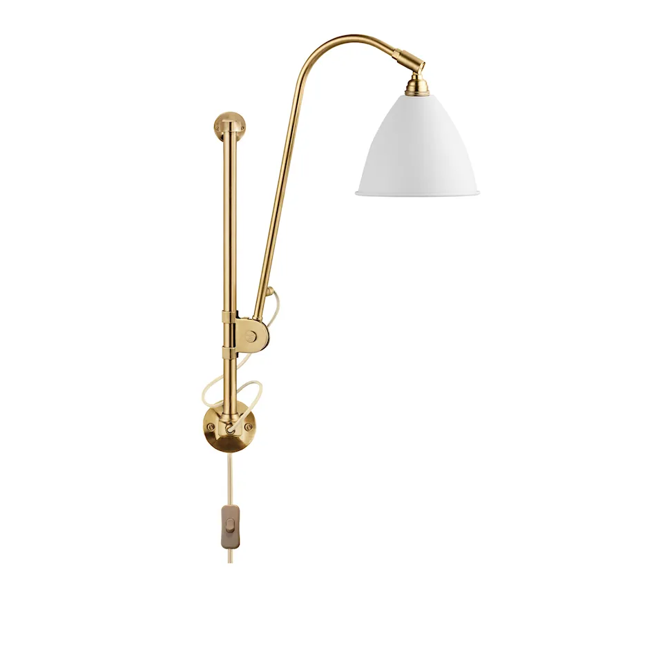 Bestlite BL5 vegglampe messing