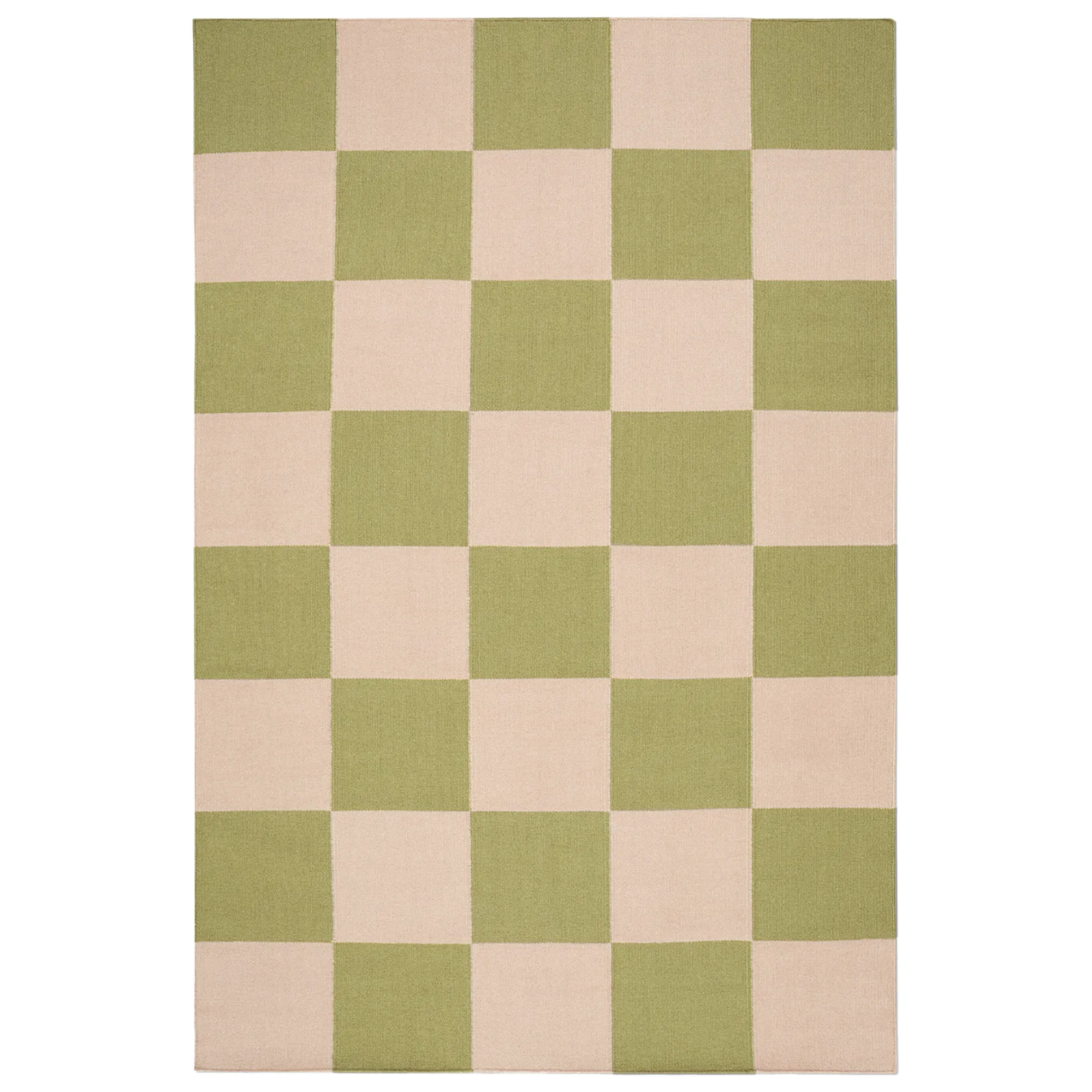 Square Green/Pink ullteppe - 1