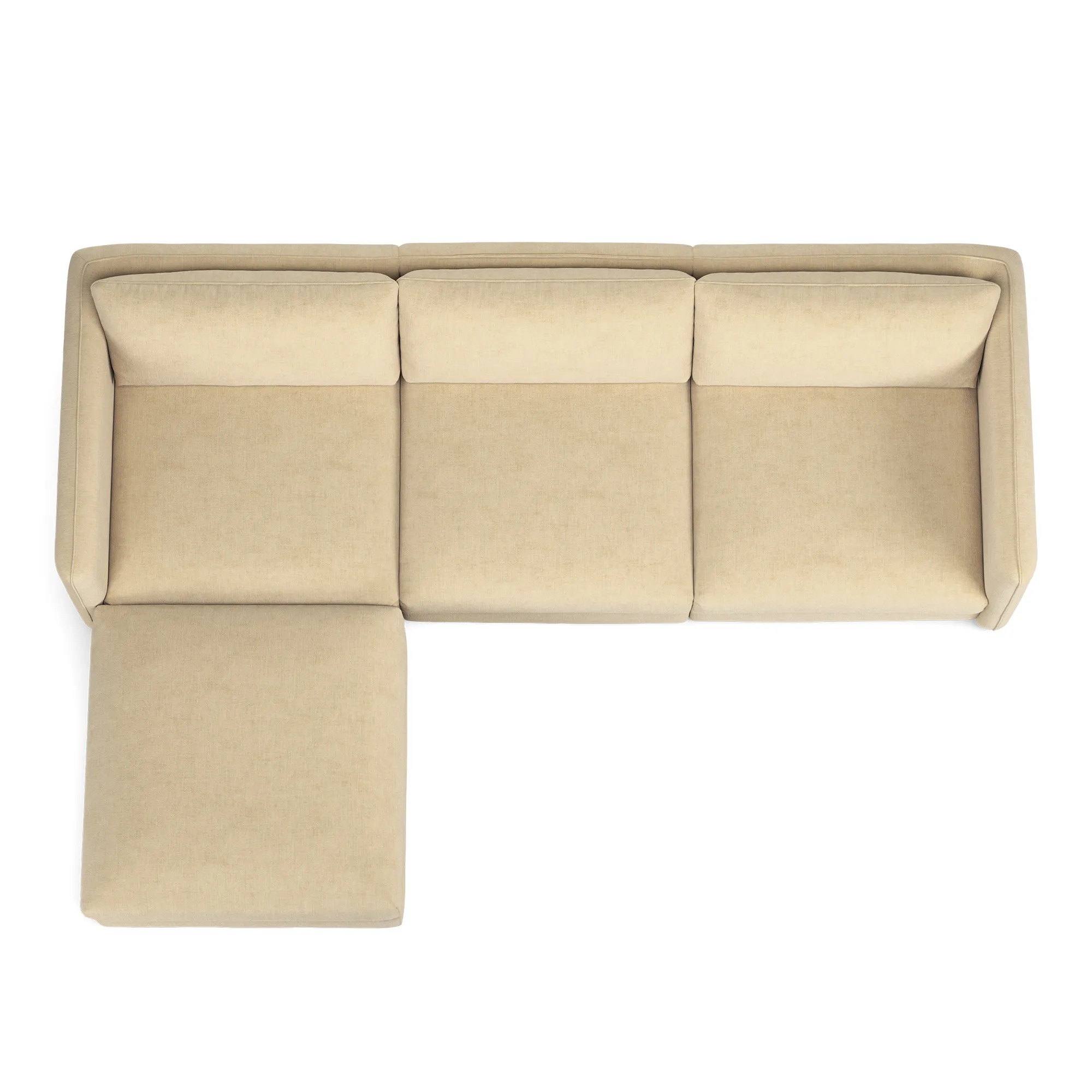 Pavarotti 03 3-seters sofa med fotskammel - 8