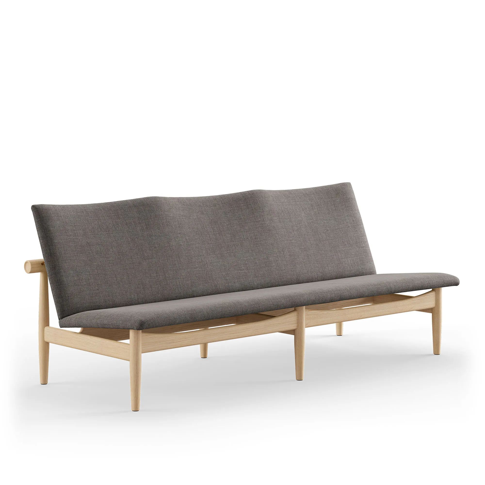 Japan sofa 3-seter Clear oiled oak - 1