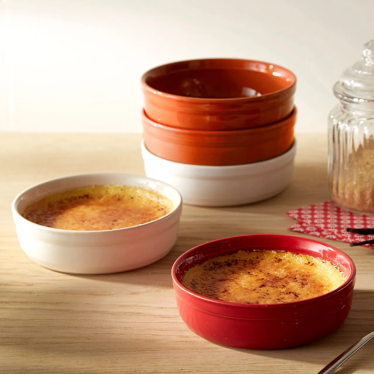 Crème Brûlée Form Set 2 stk