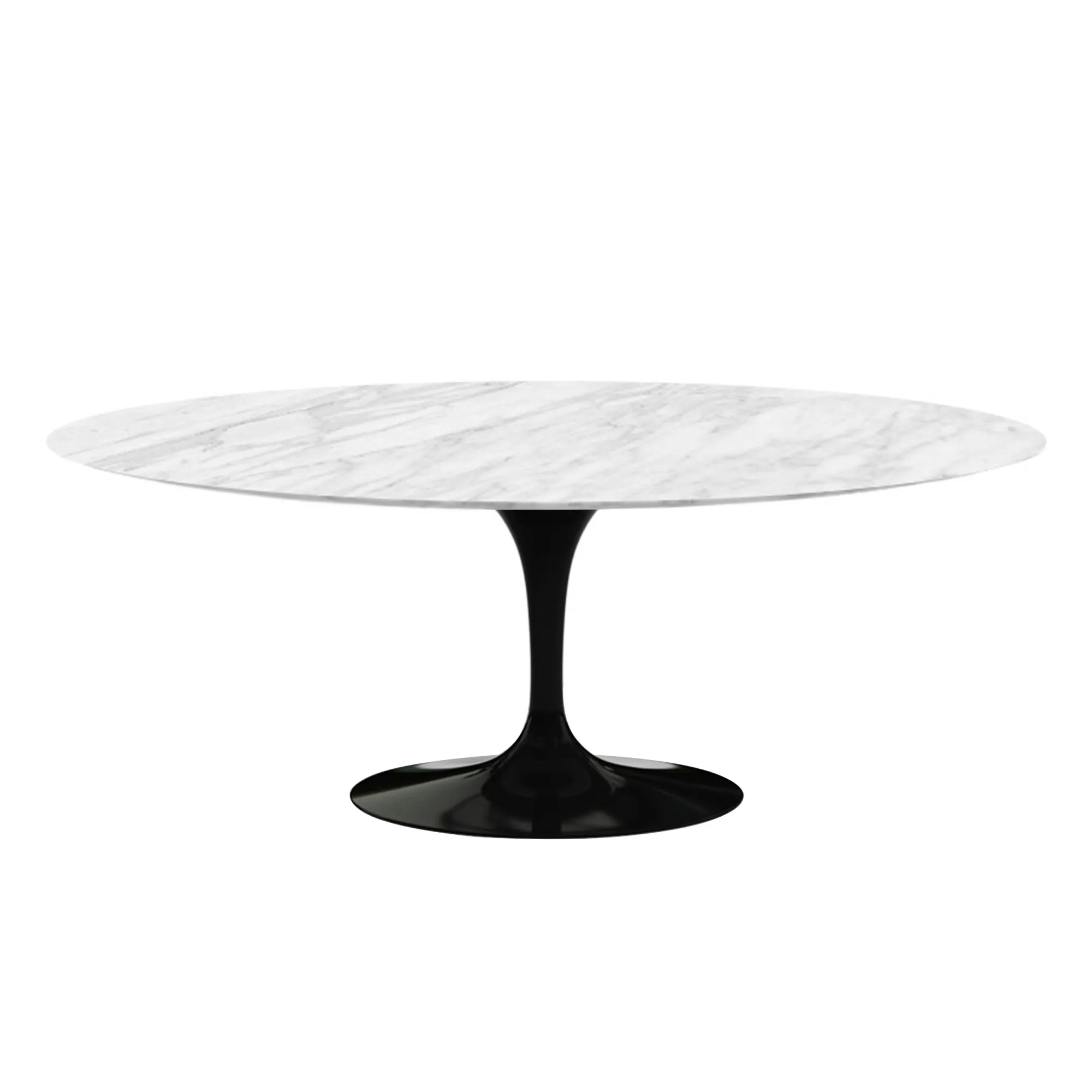 Saarinen Oval spisebord 198 cm Black - 1
