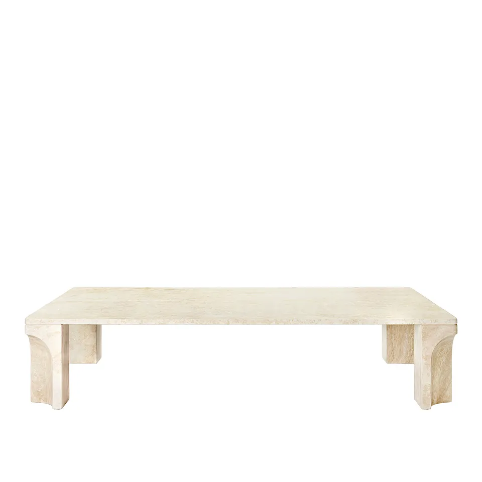 Doric Coffee Table Rectangular / Neutral White