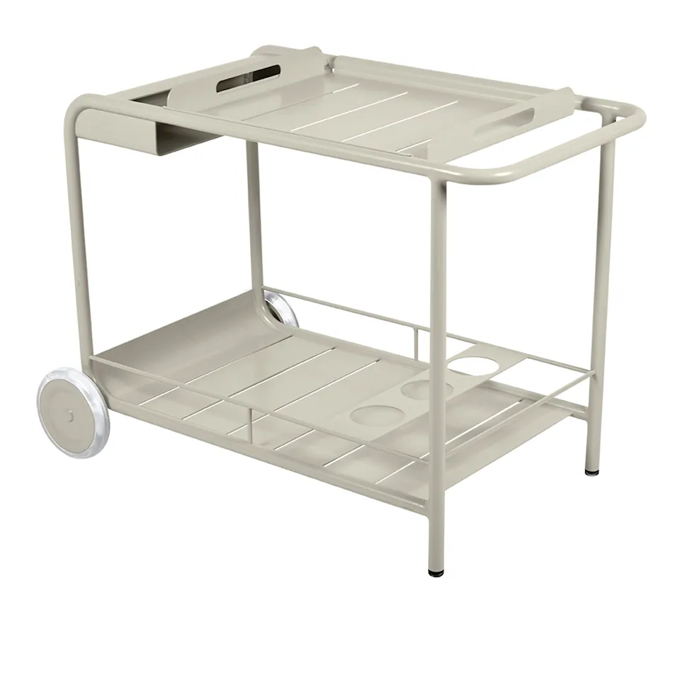 Luxembourg Side Bar /Trolley - Clay Grey