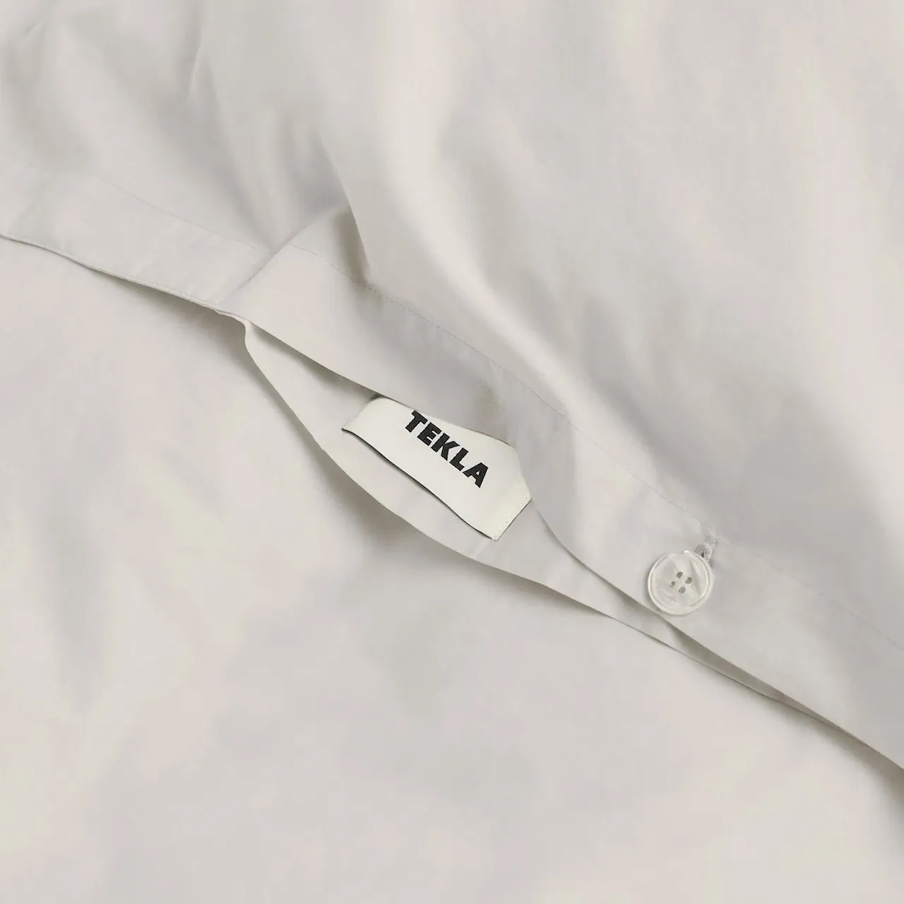 Percale Solid Soft Grey dynetrekk