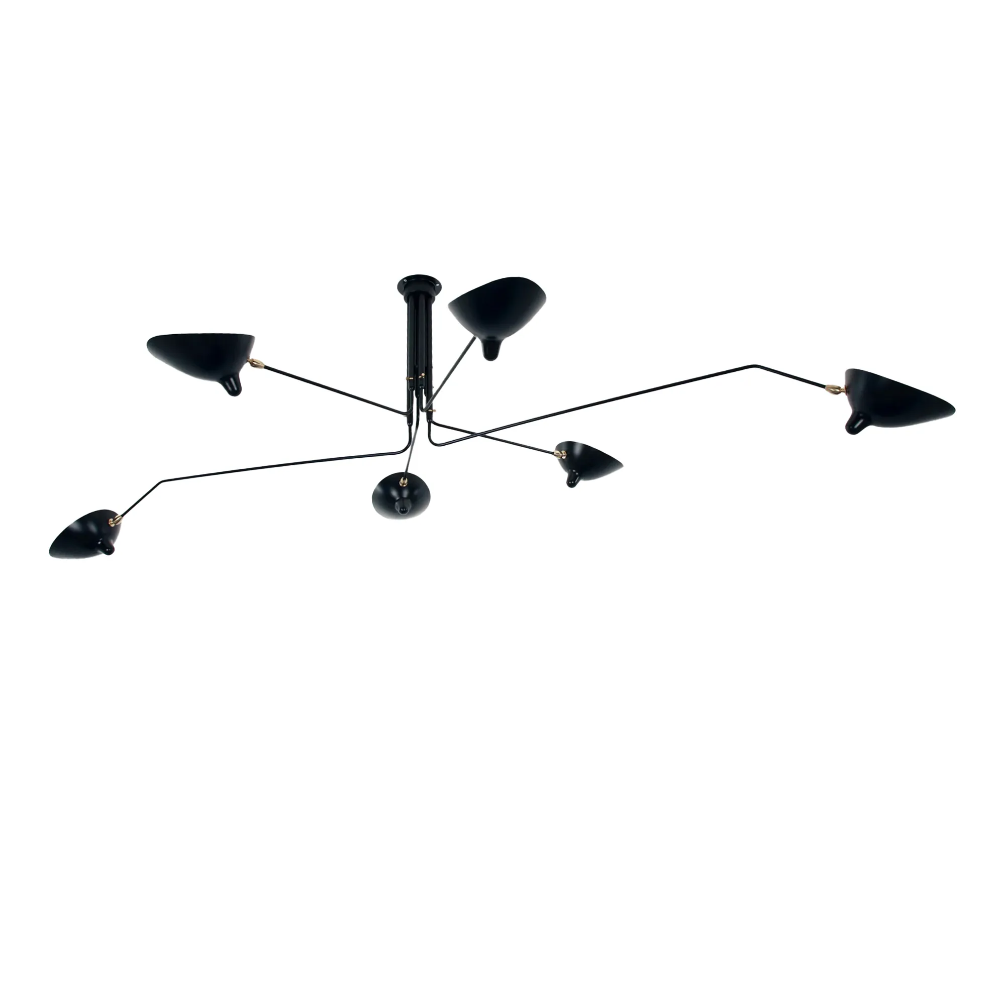 Six Arm taklampe - 1