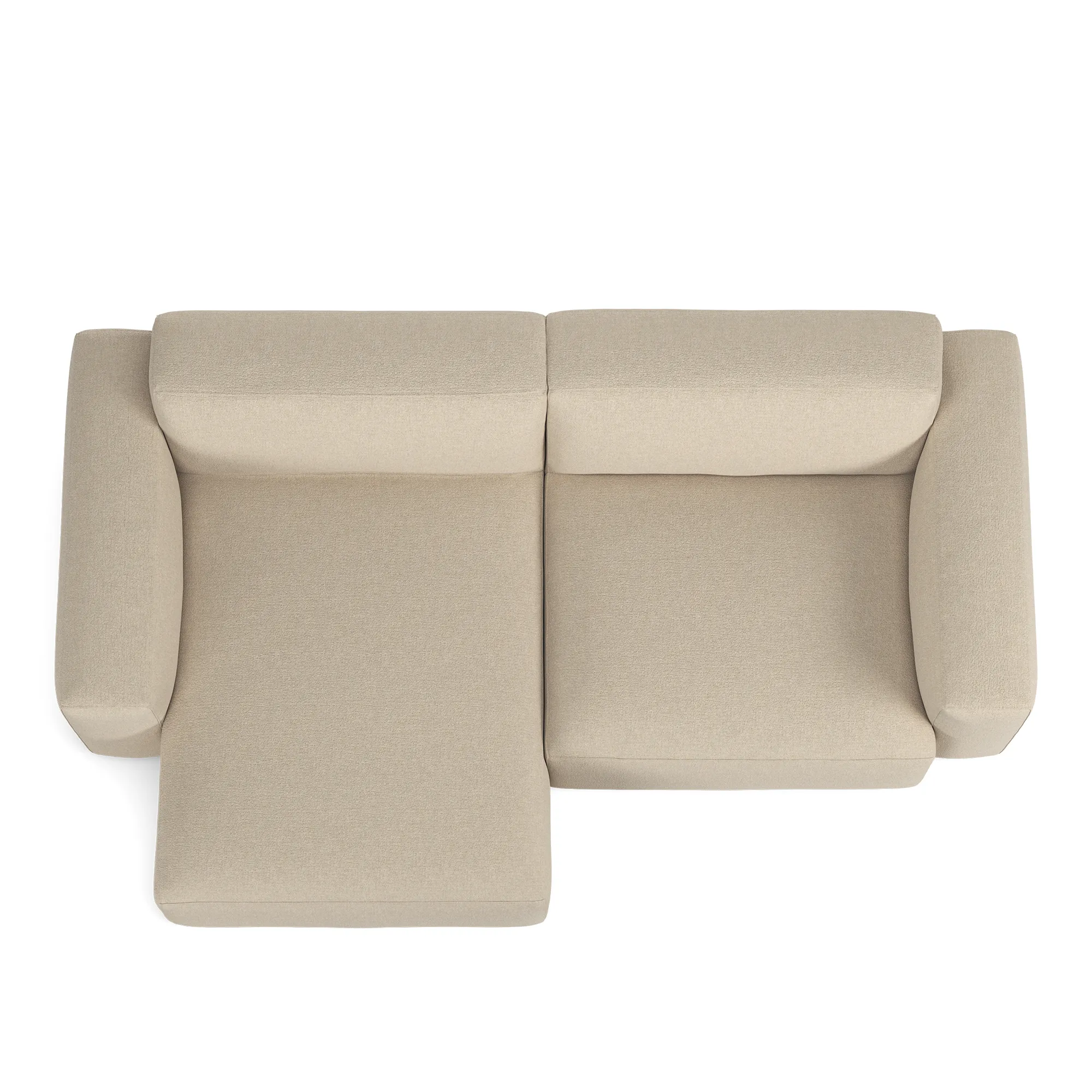 Brick 2-seters sofa sjeselong venstre - 8