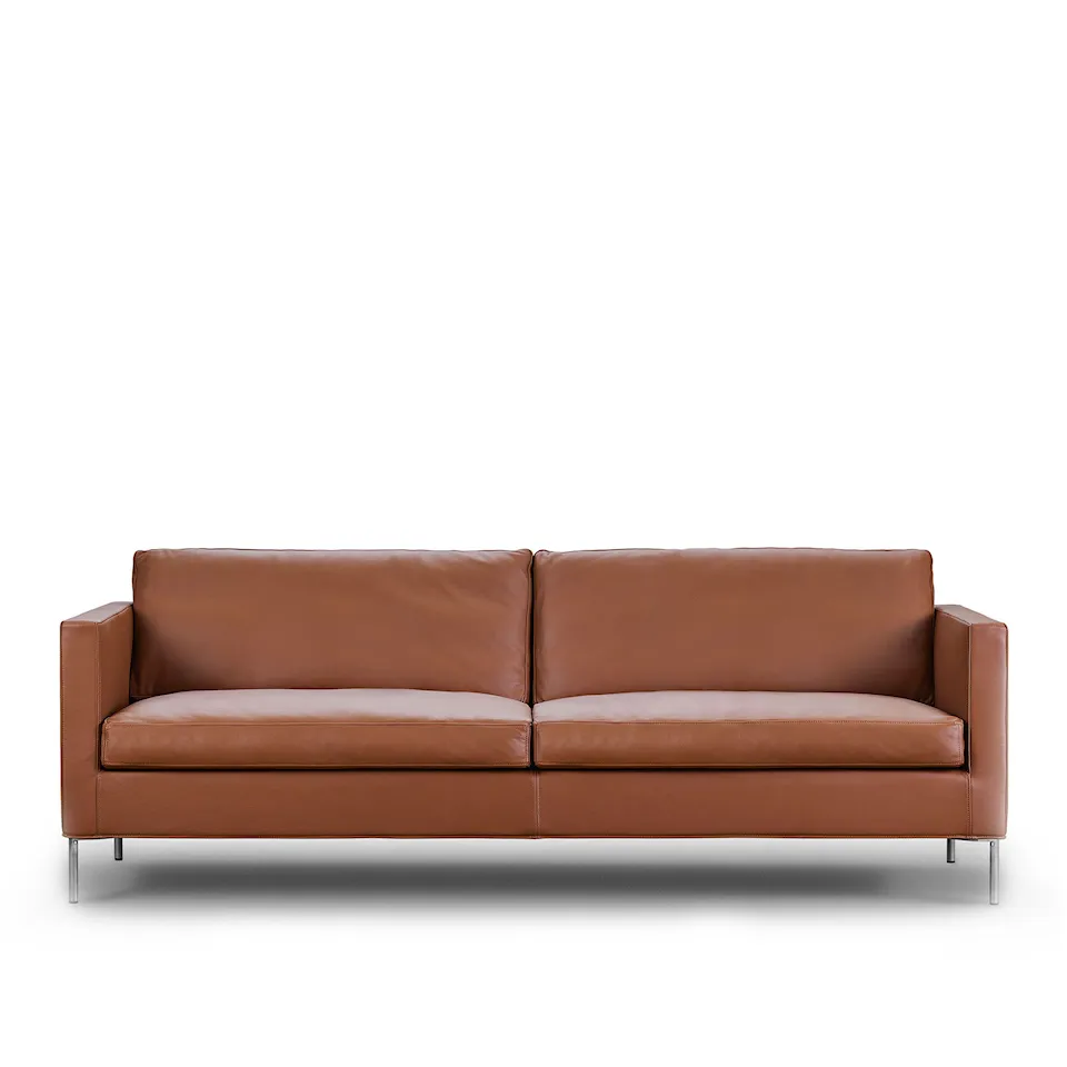 Trenton 3-seters sofa skinn
