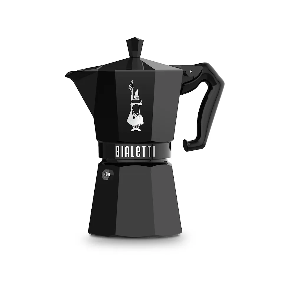 Moka express exclusive - Svart, 6