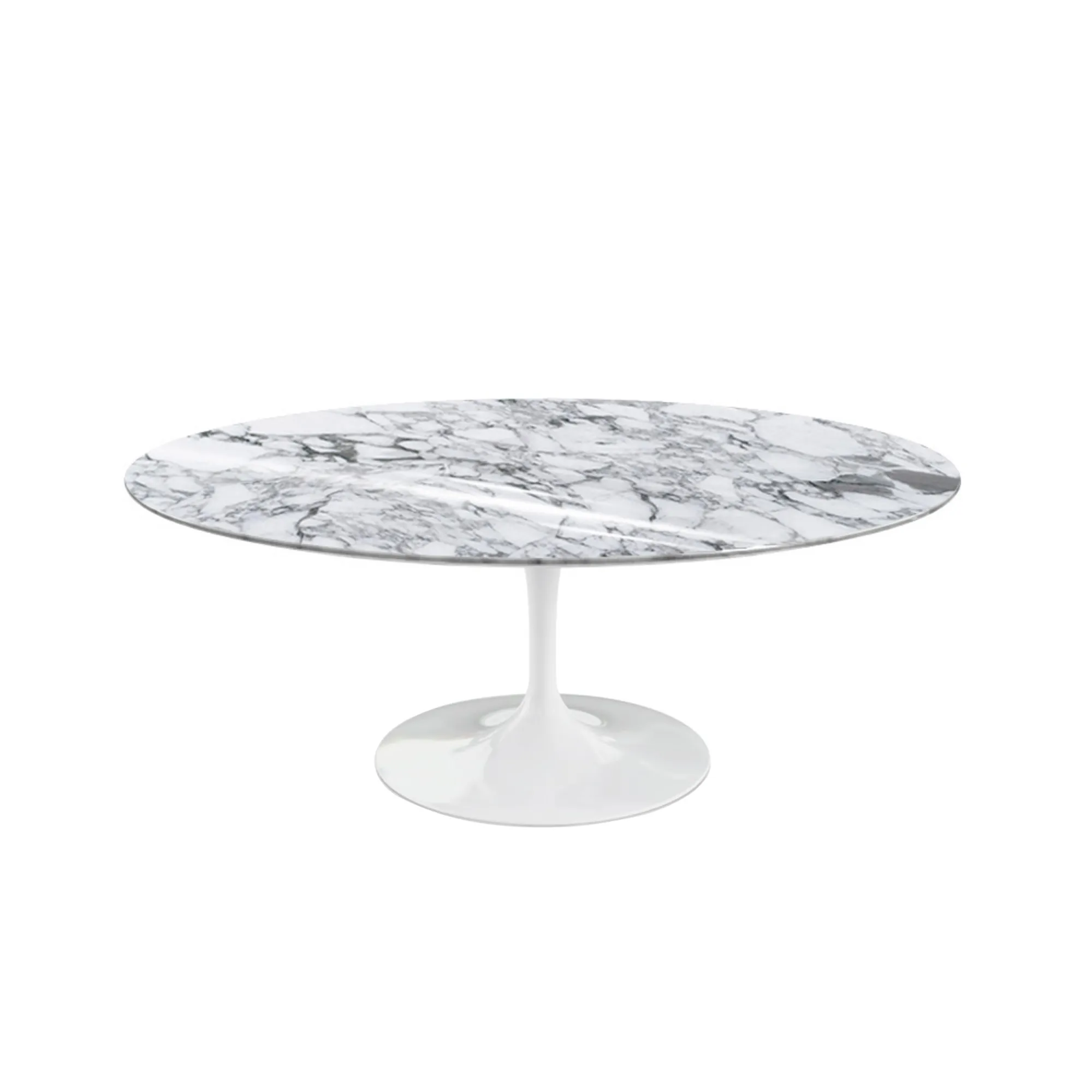 Saarinen Oval Sofabord White - 1