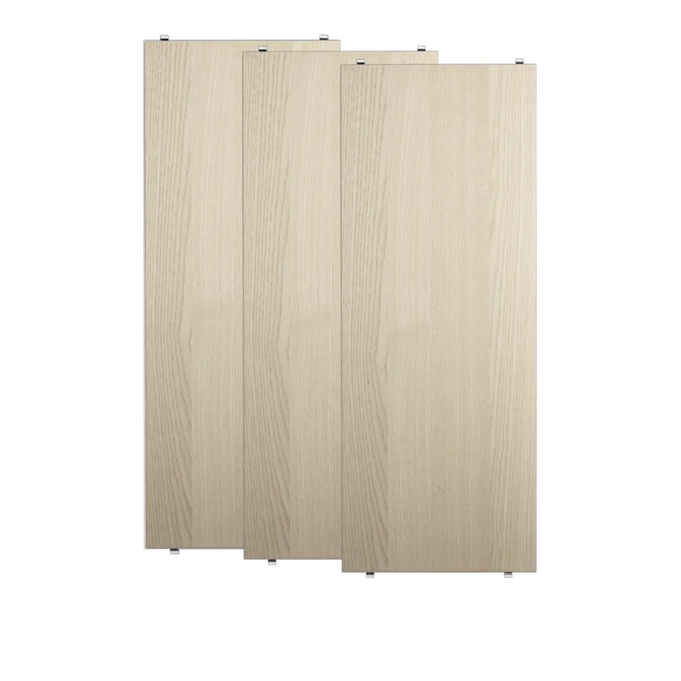 Hylleplate 78x30cm 3-pack ask