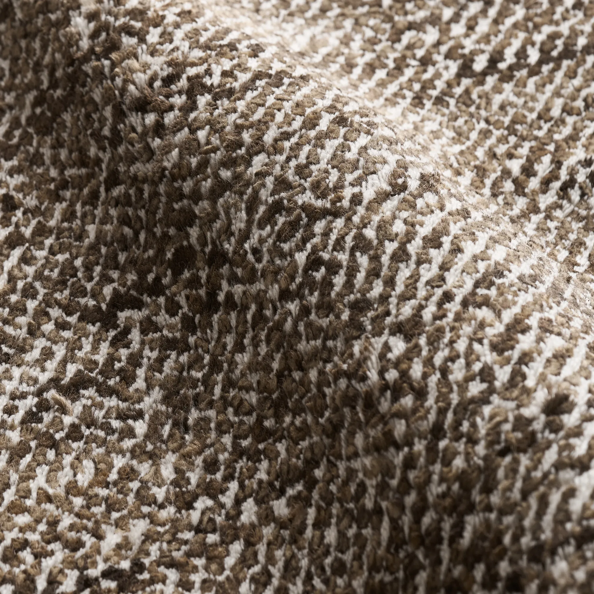 Savanna Dark Jute/Cream ull- og juteteppe - 4