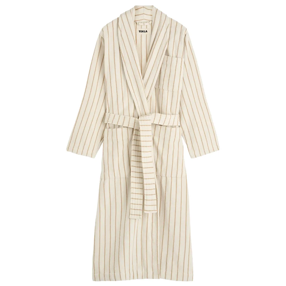 Classic Sienna Stripes badekåpe