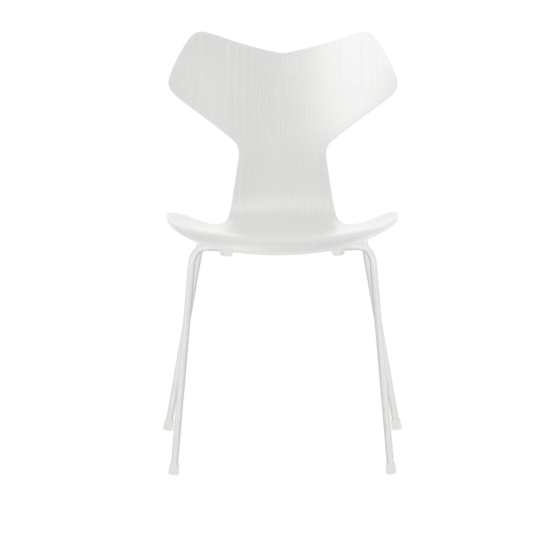 3130 Grand Prix stol Askfiner White - Fritz Hansen - Arne Jacobsen - NO GA