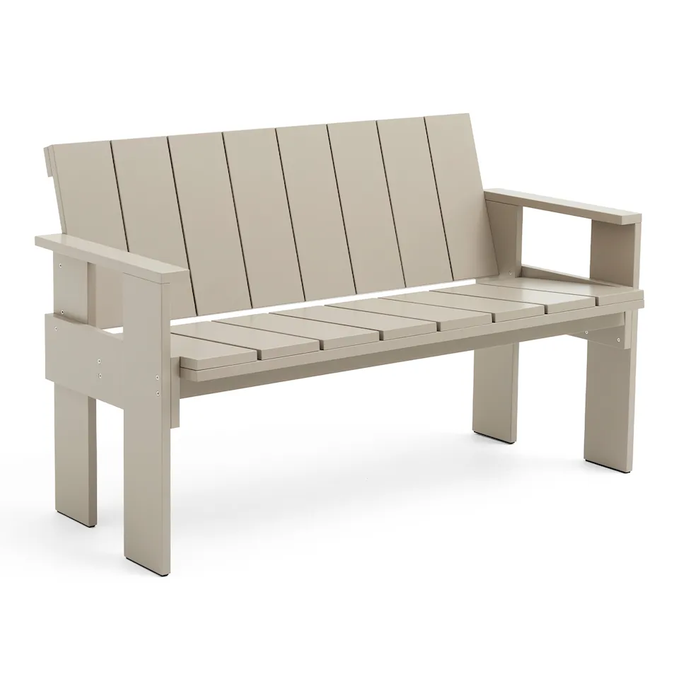 Crate Dining Bench - London fog