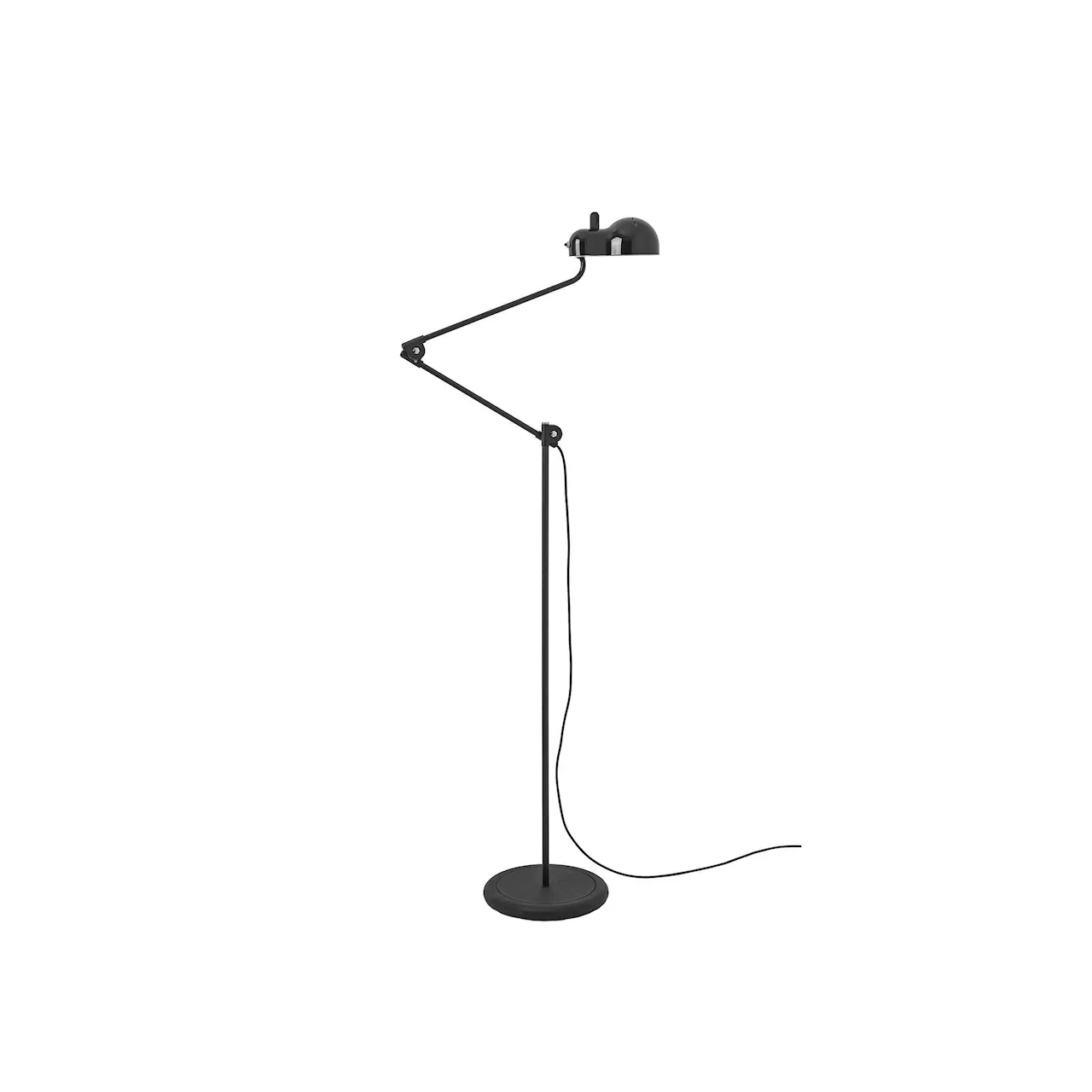 Topo Floor Lamp, Chrome