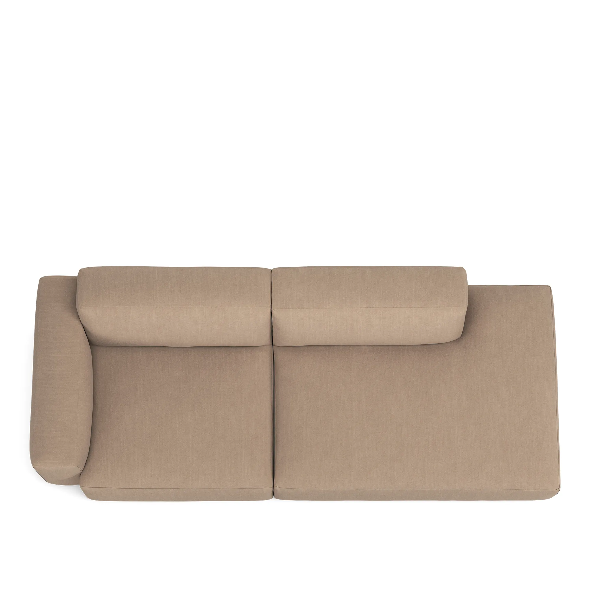Brick 2-seters sofa åpen ende høyre - 8