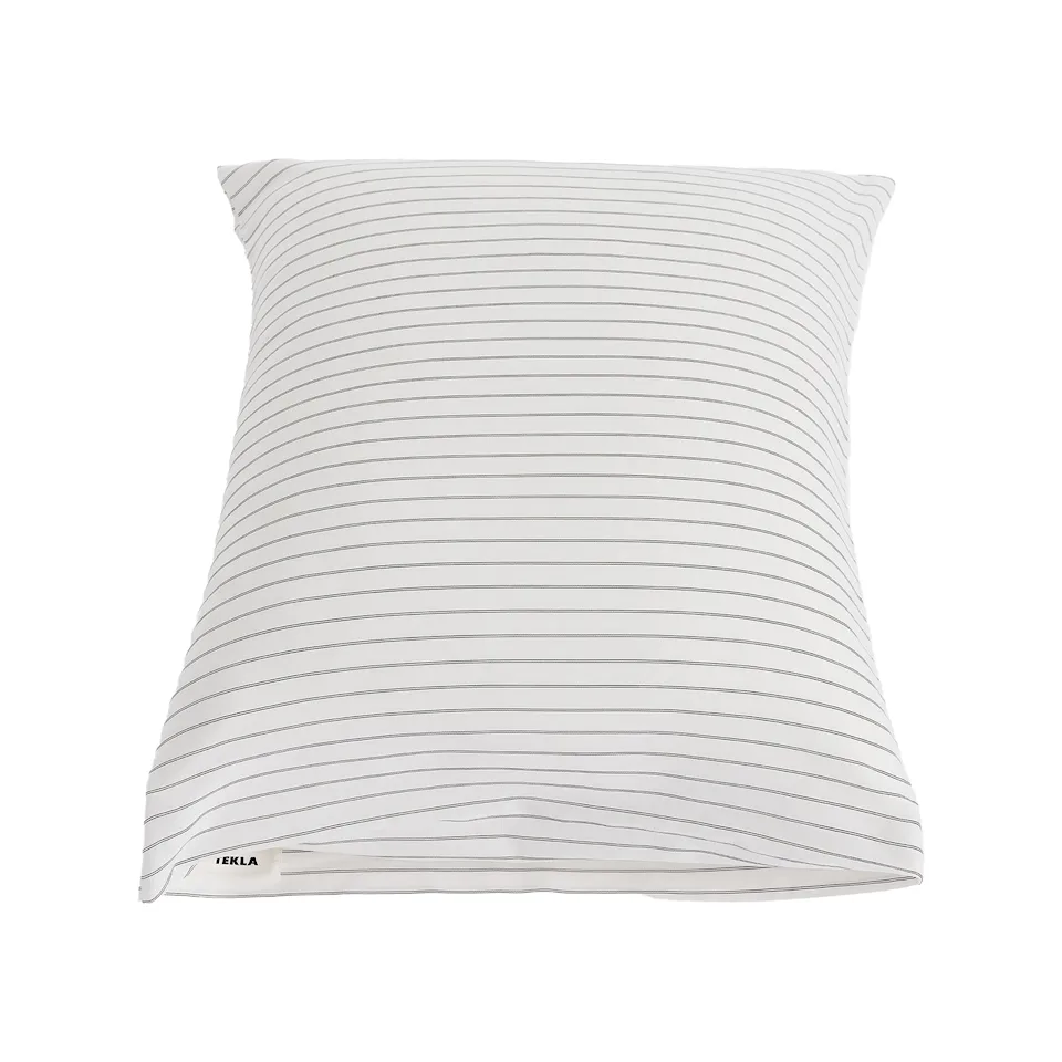 Cotton Sateen Pillow Shams Stripes