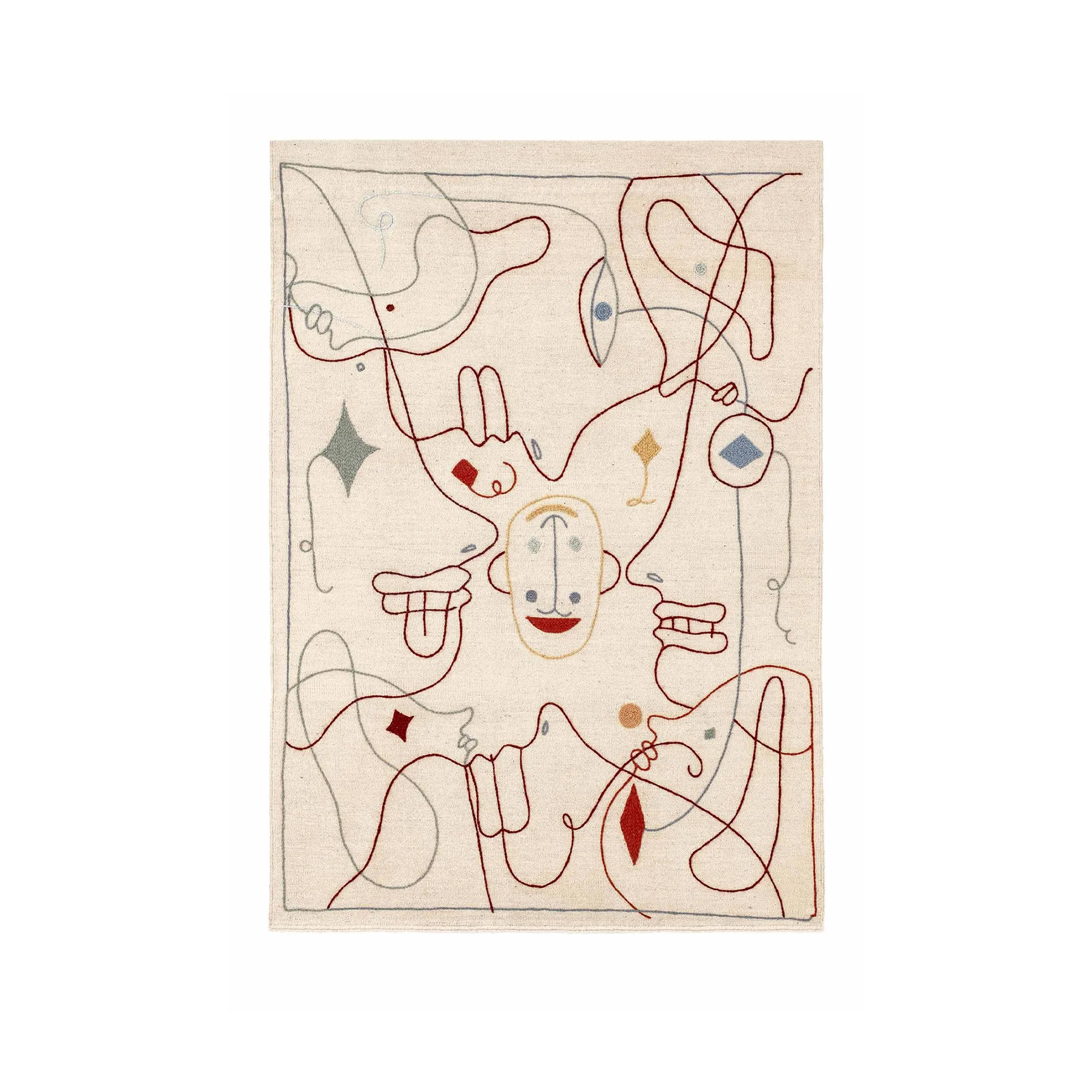 Silhouette Kilim Rug - 1