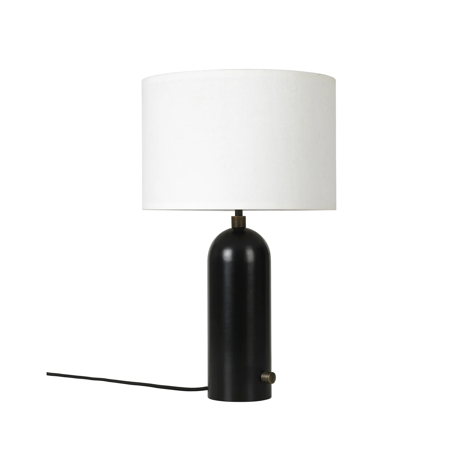 Gravity bordlampe liten svart stål - 1