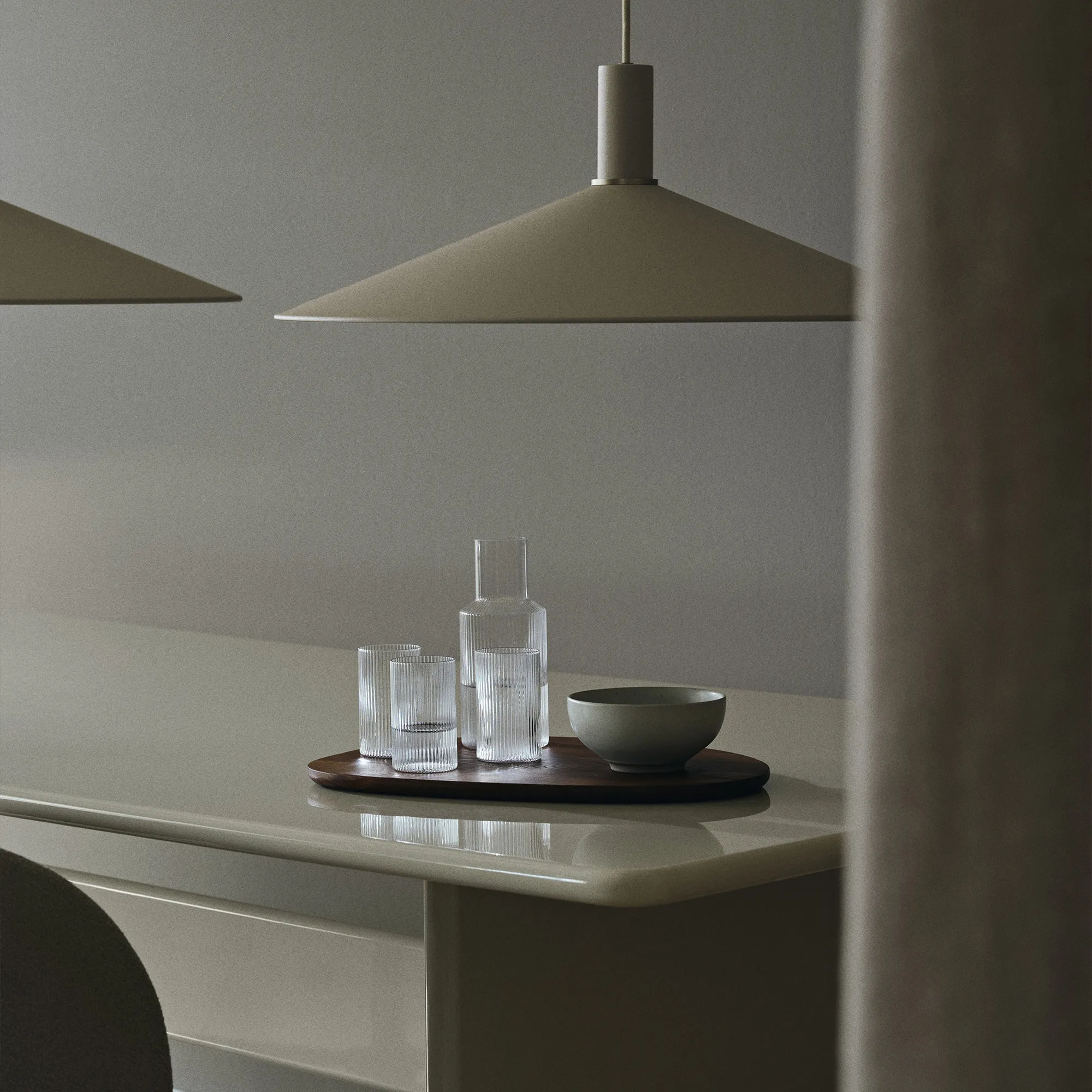 Ripple karaffel og drikkeglass - 4